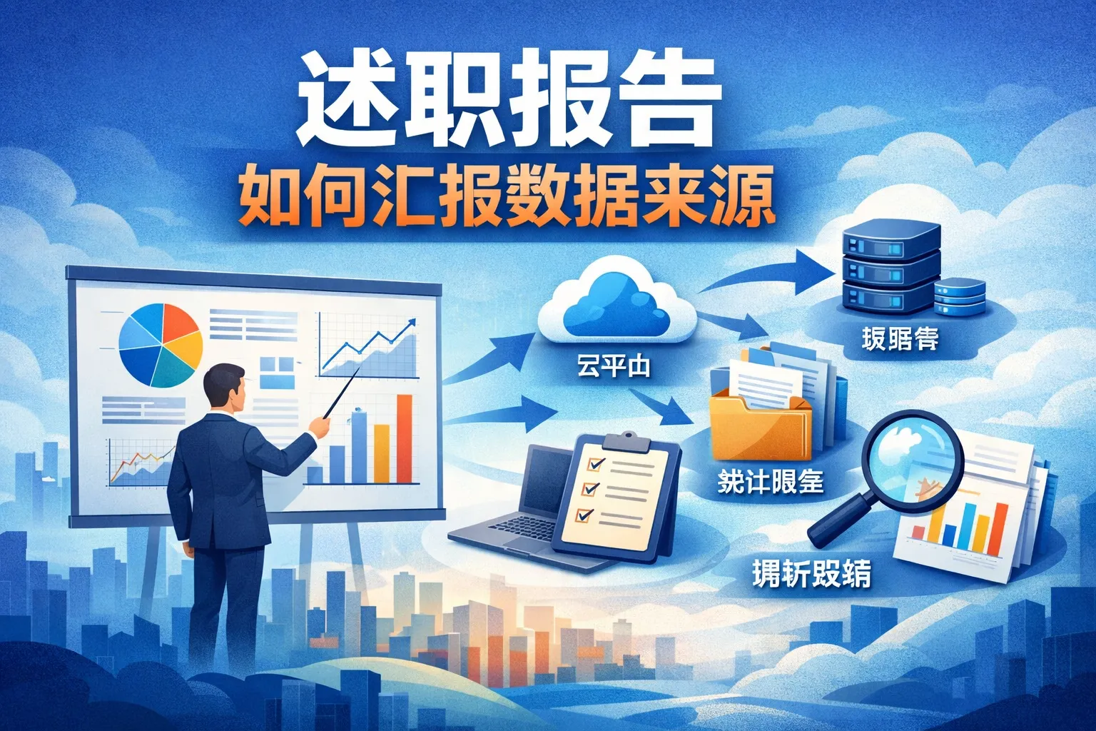 述职报告如何汇报数据来源