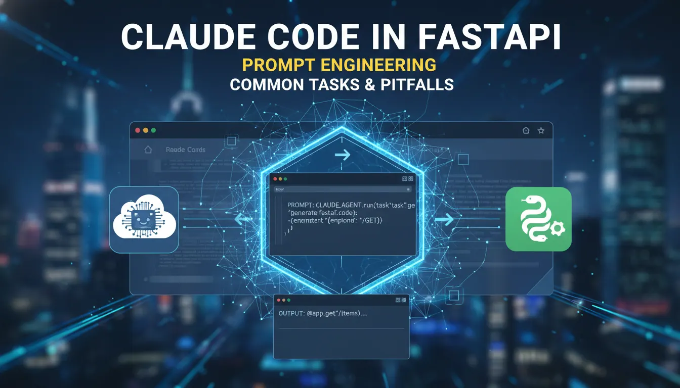 Claude Code 在 FastAPI 项目中提示词怎么写?常见任务模板和避坑经验