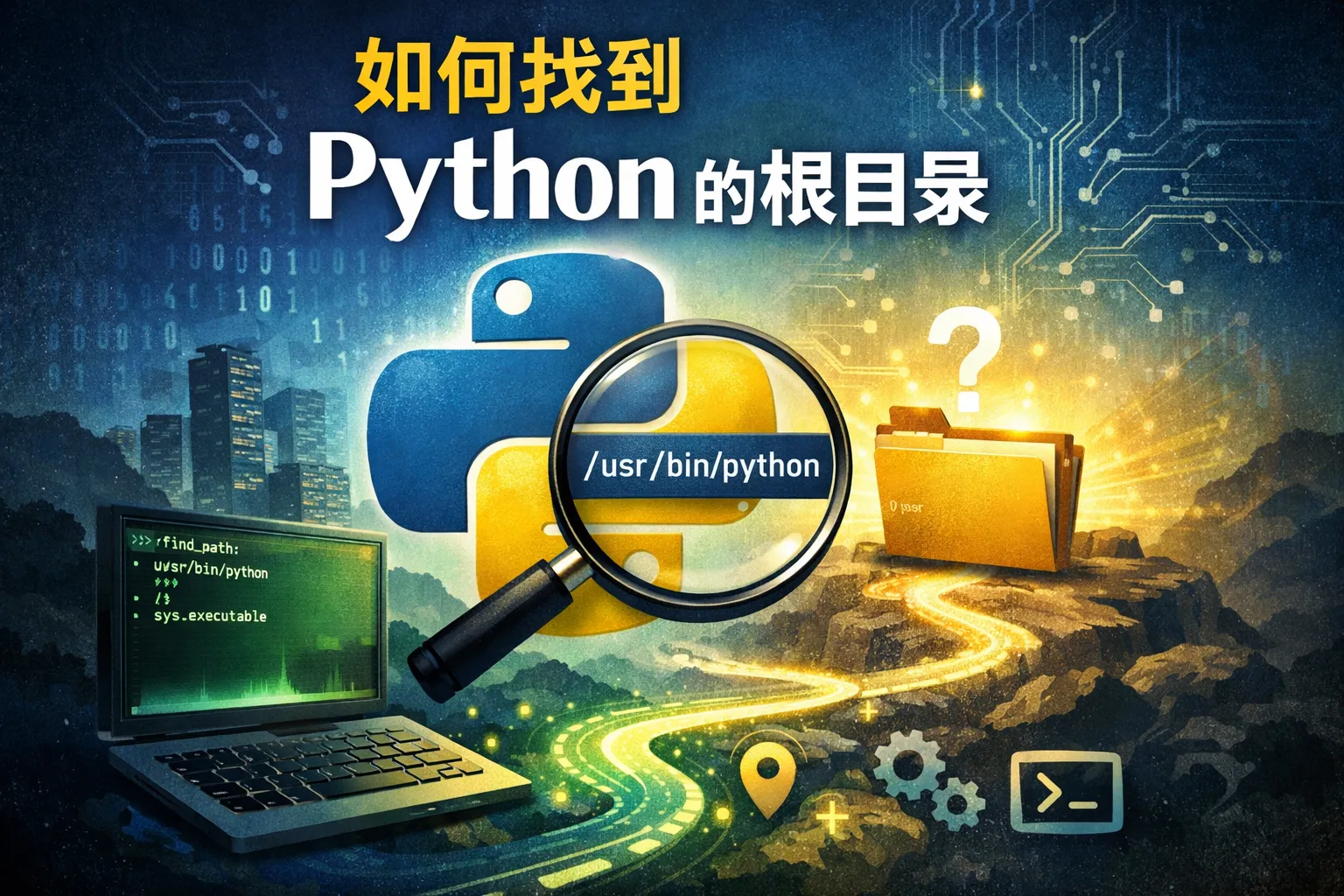 如何找到python的根目录
