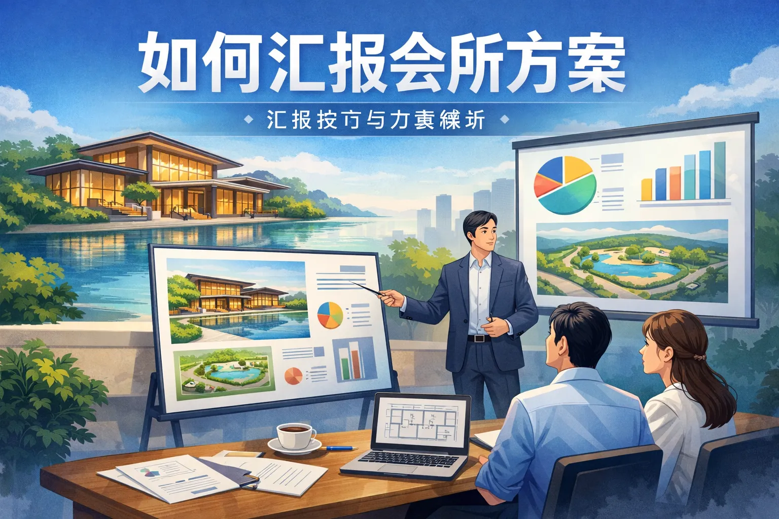 如何汇报会所方案