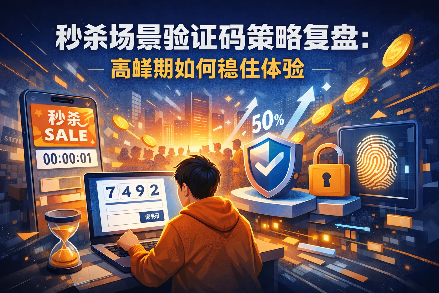 秒杀场景验证码策略复盘:高峰期如何稳住体验