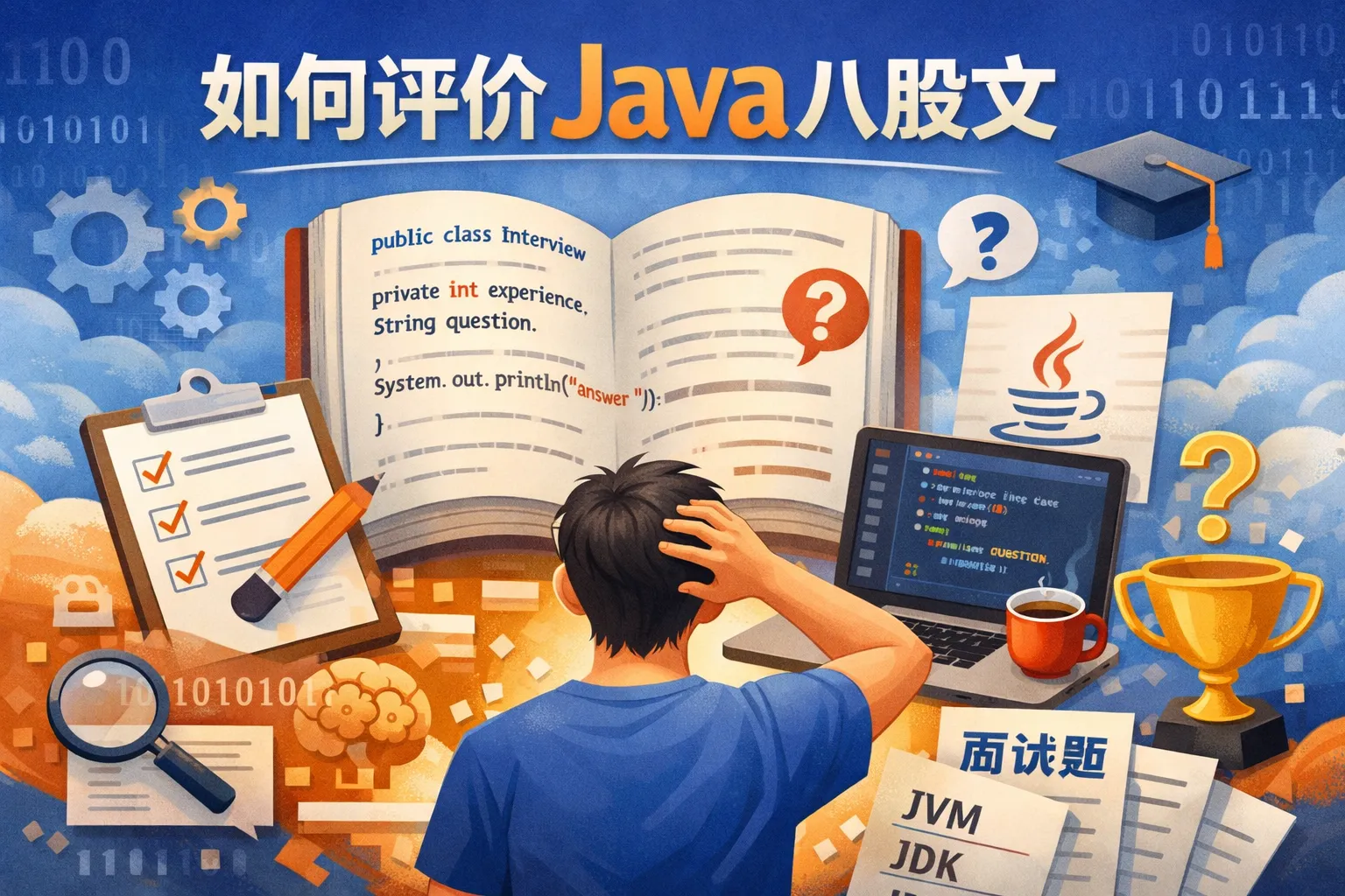 如何评价java八股文