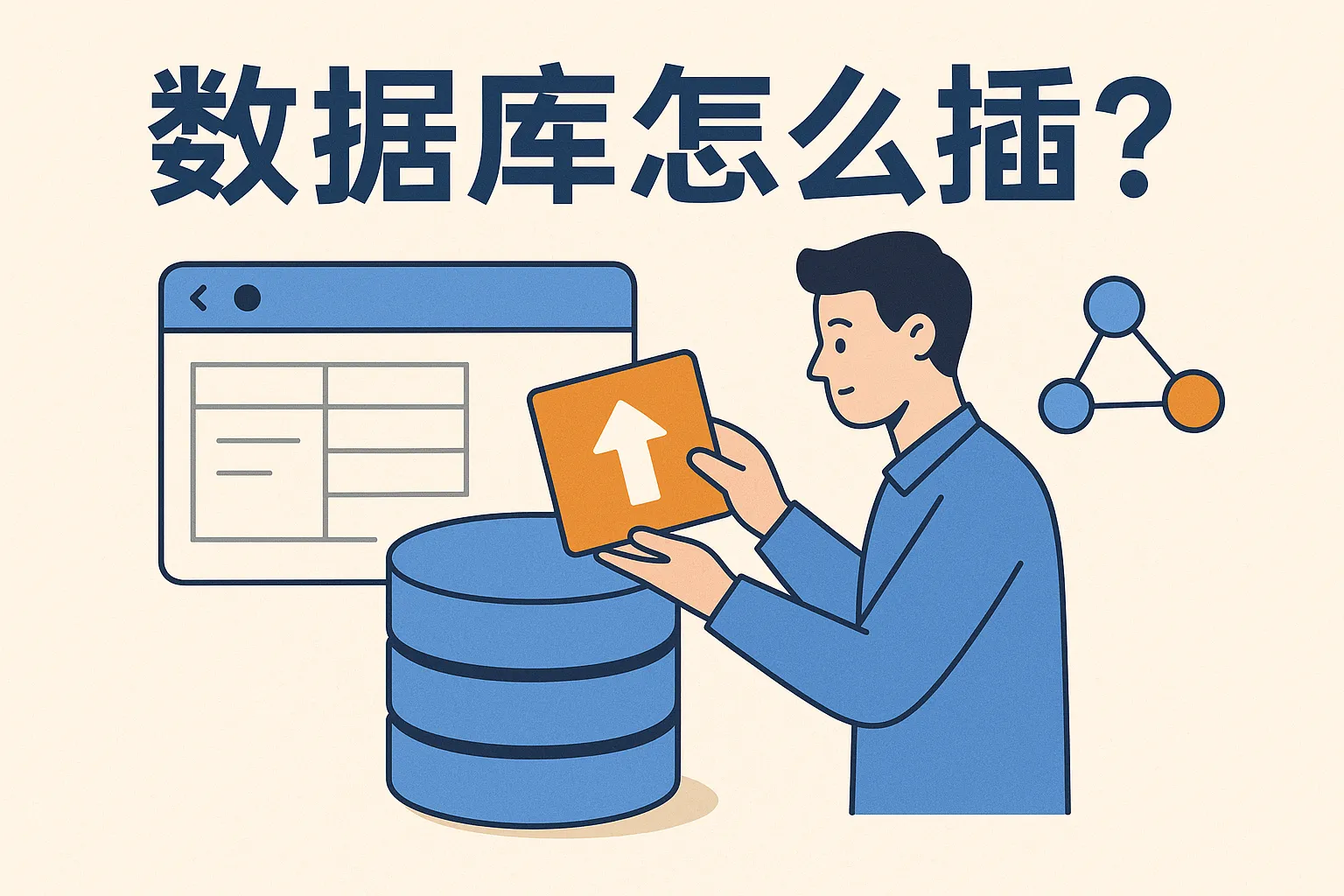 数据库怎么插
