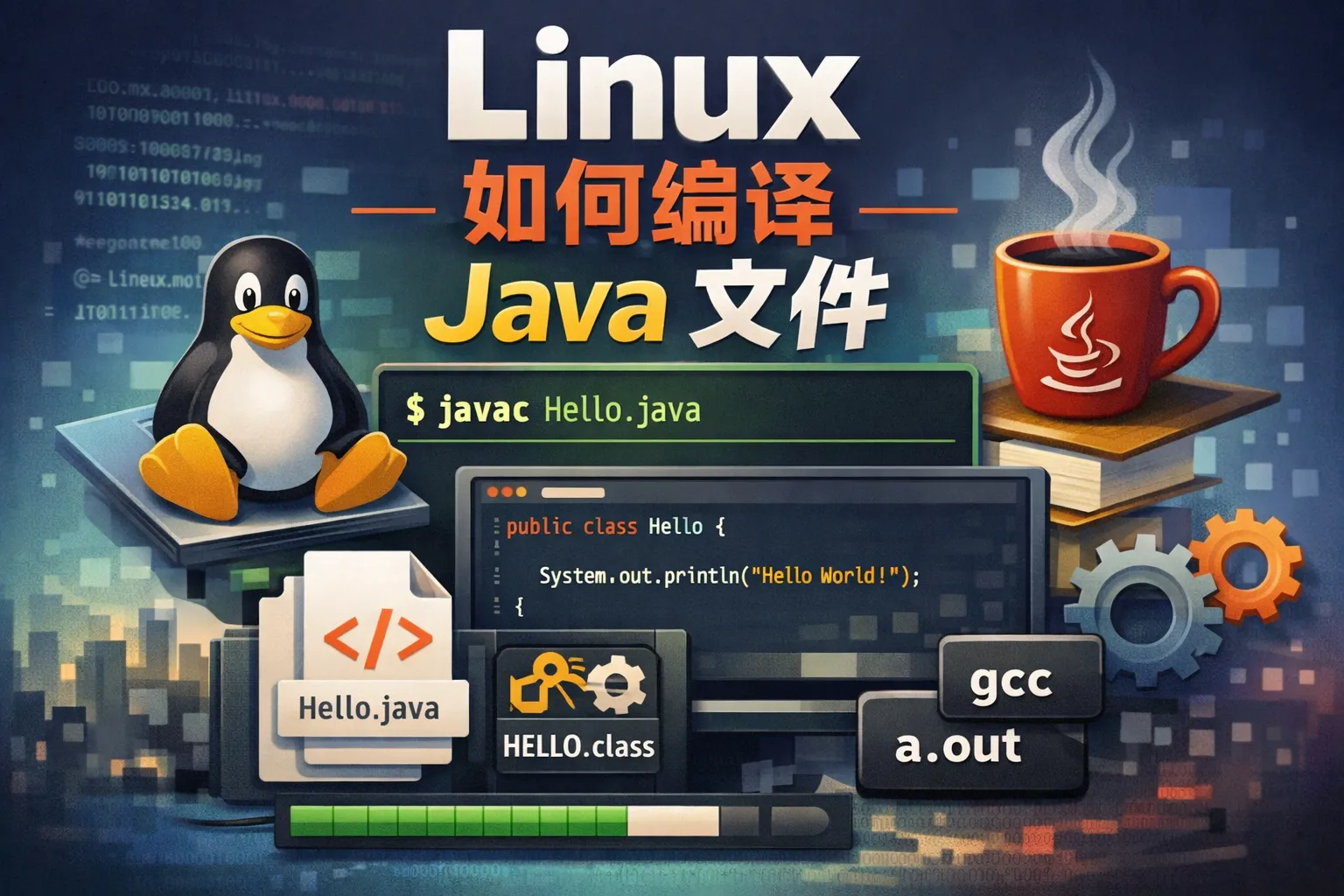 linux如何编译java文件