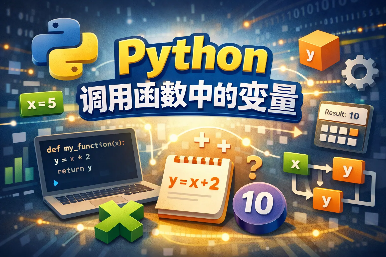 python 调用函数中的变量