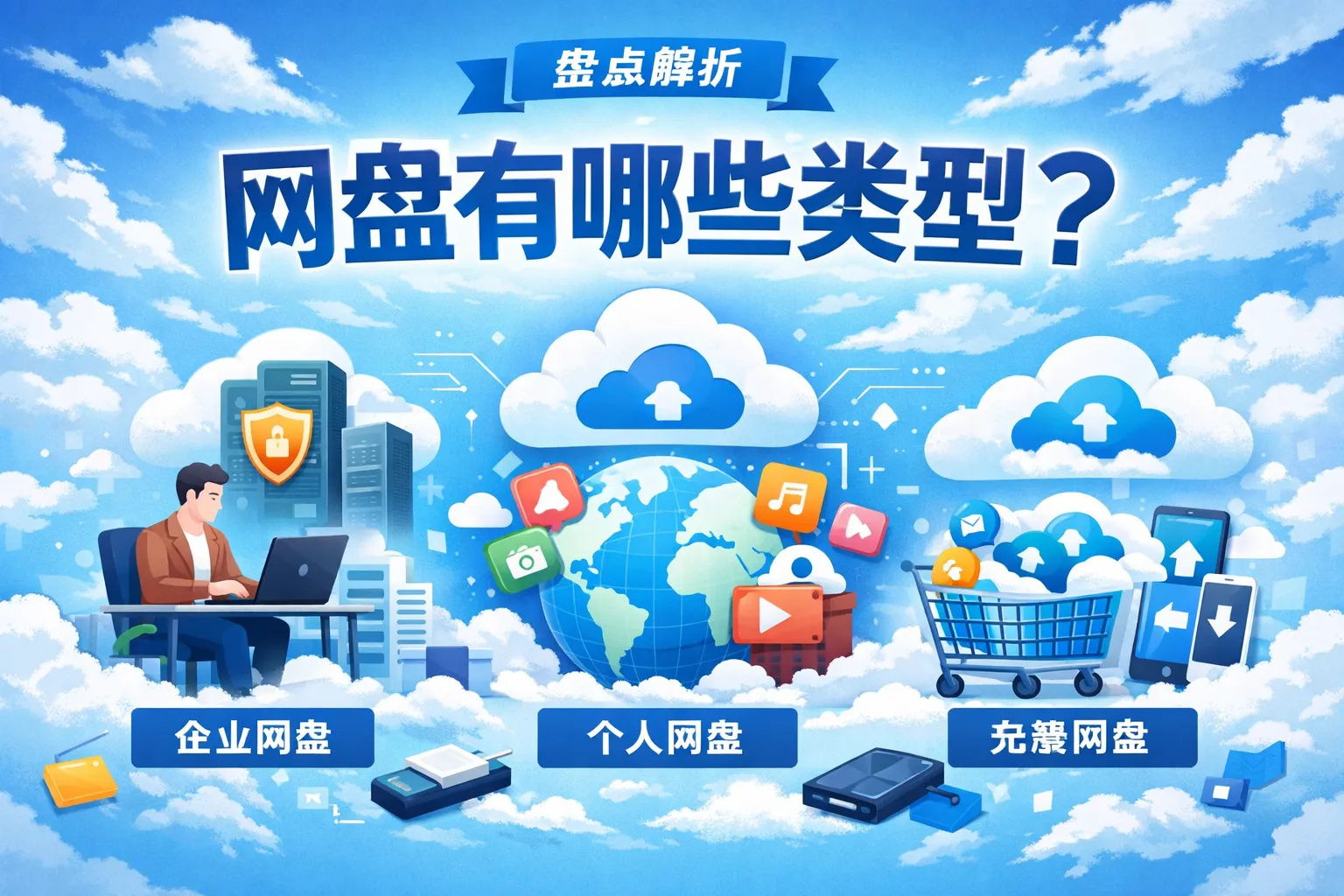 设计用的网盘有哪些类型