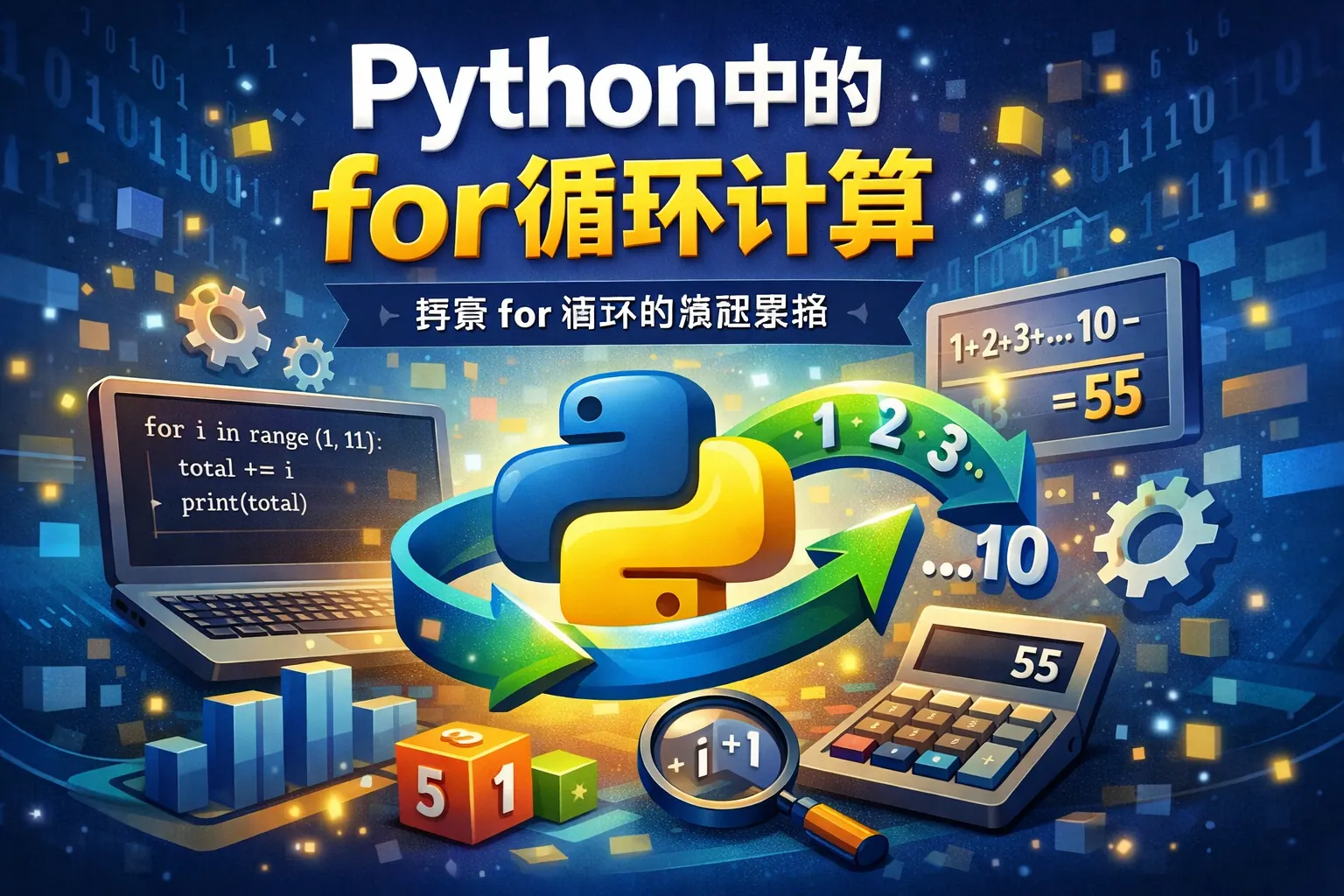 python中的for循环计算