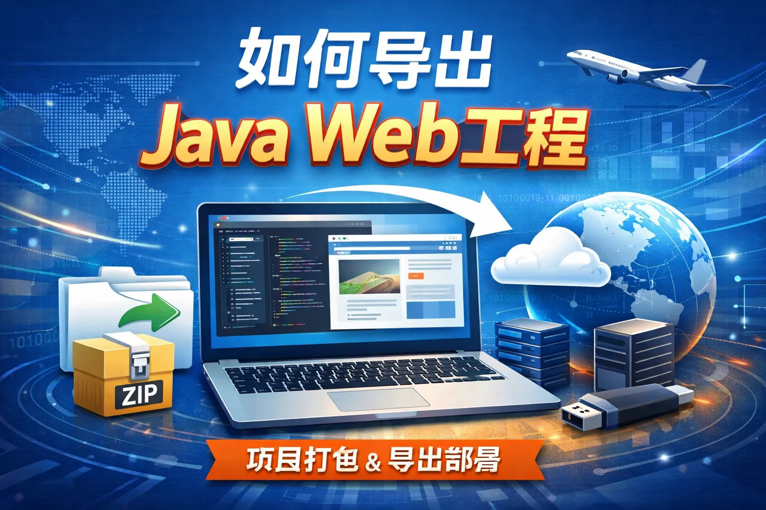 如何导出java web工程