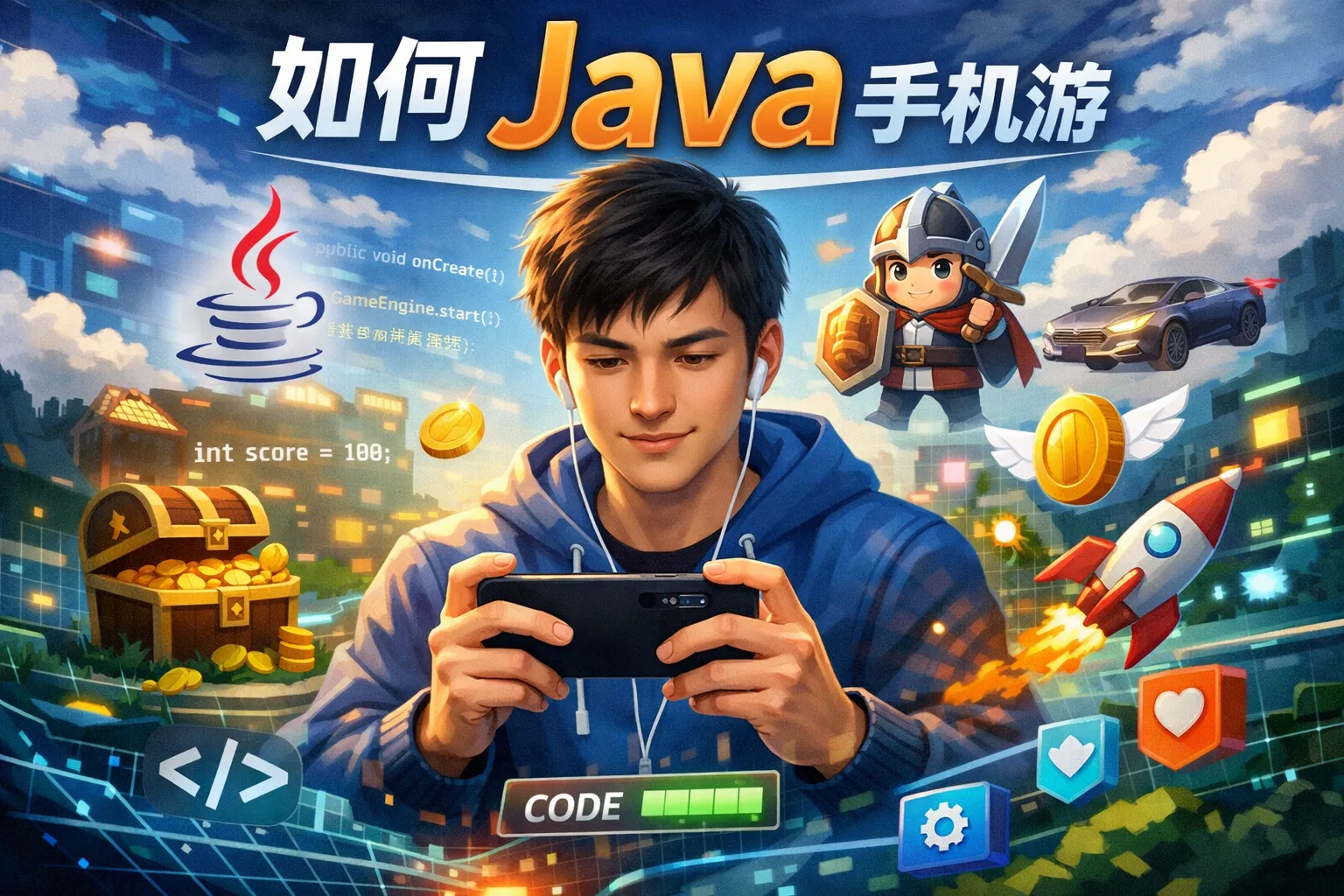 如何 java手机游