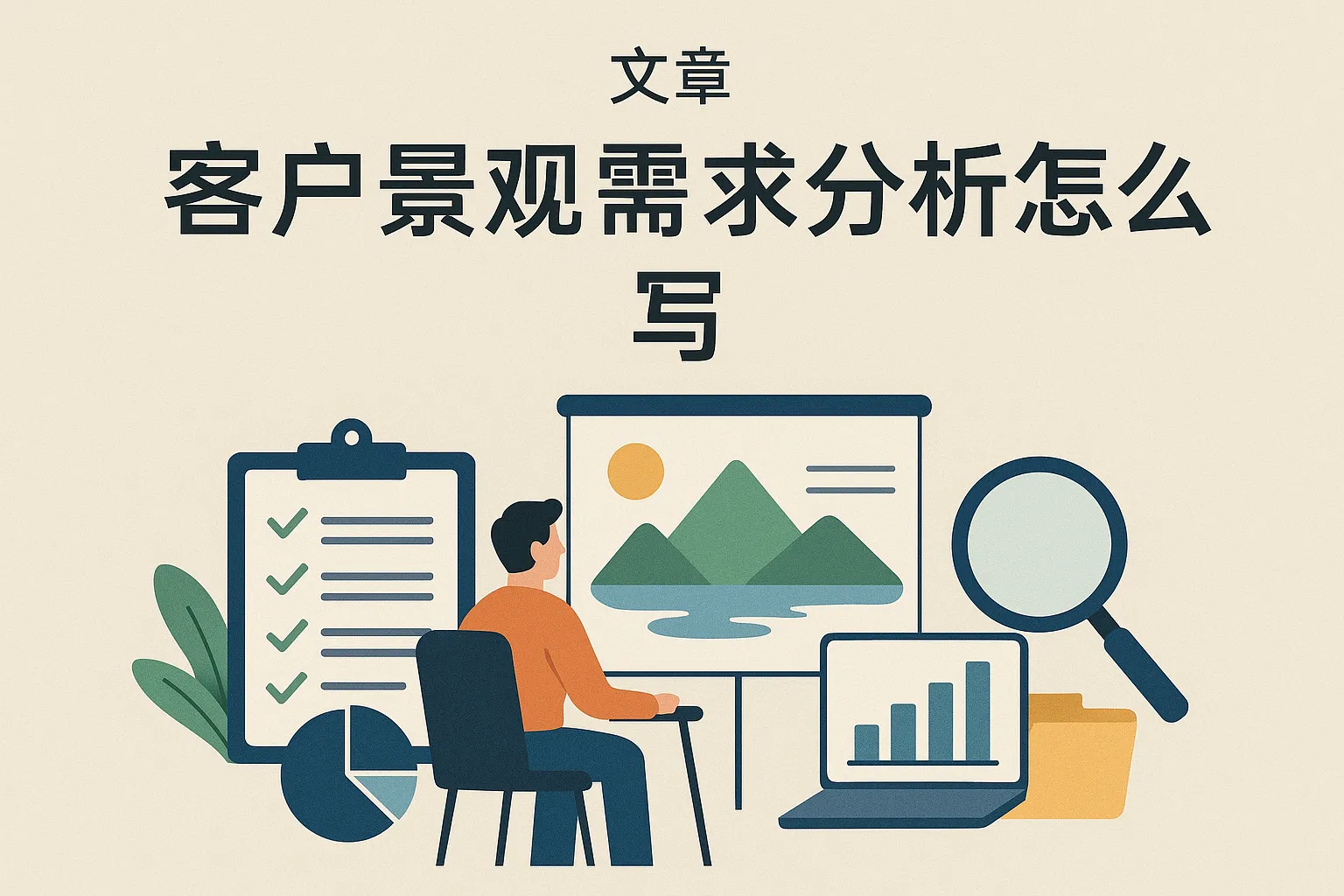 客户景观需求分析怎么写