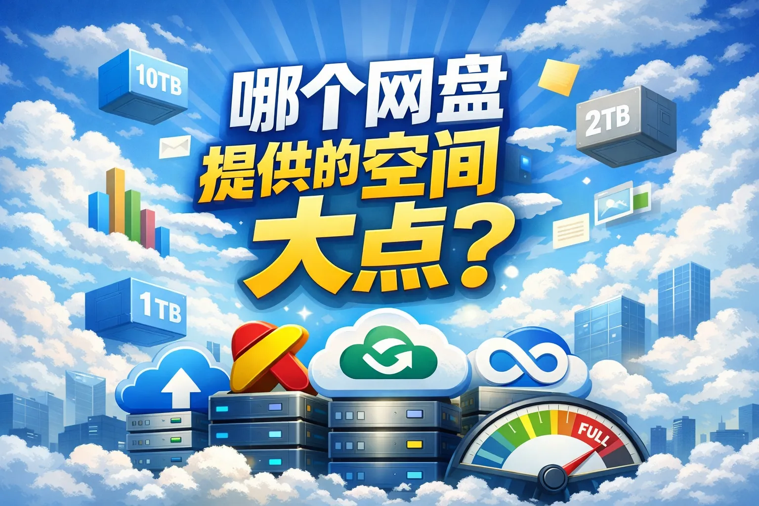 哪个网盘提供的空间大点