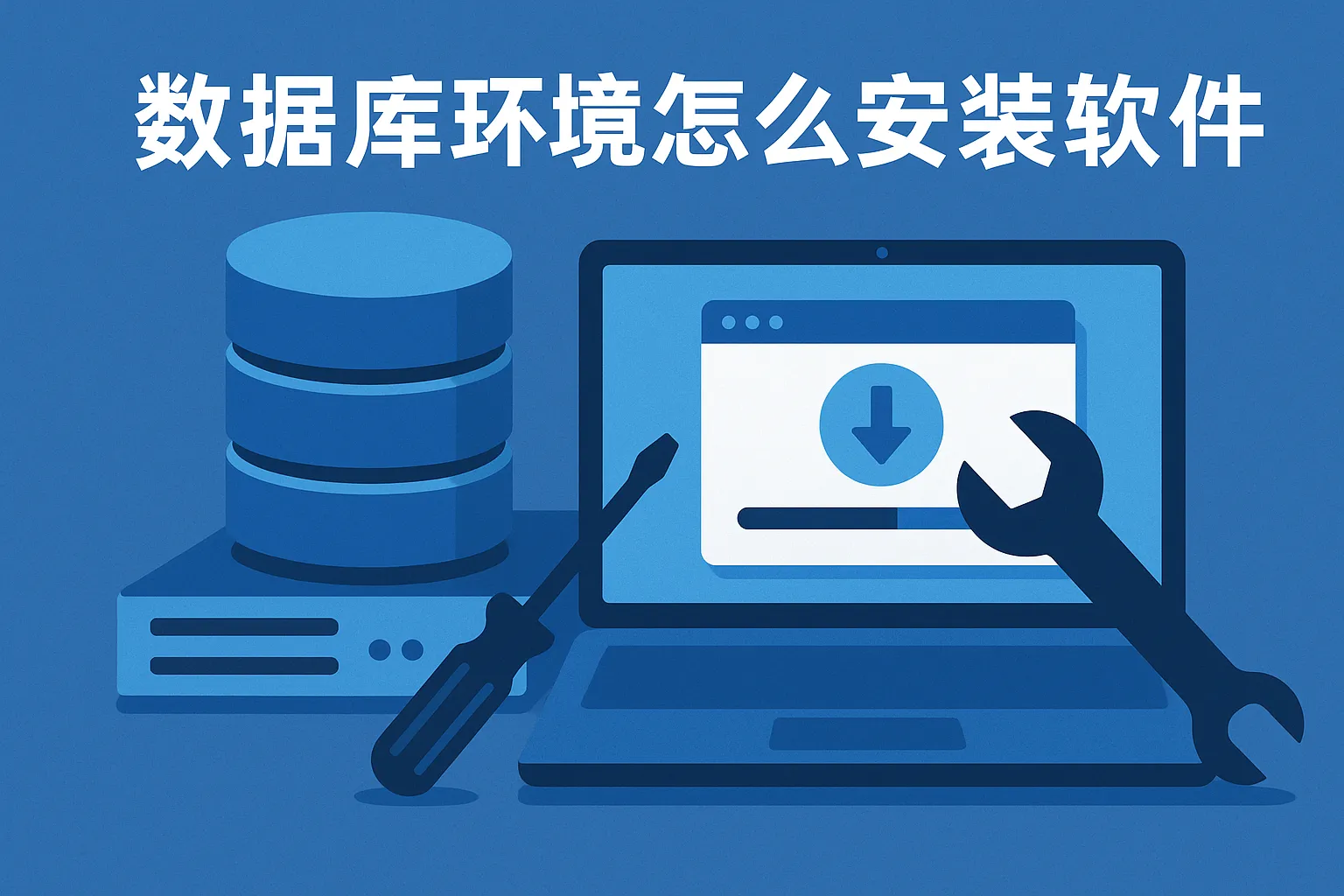 数据库环境怎么安装软件