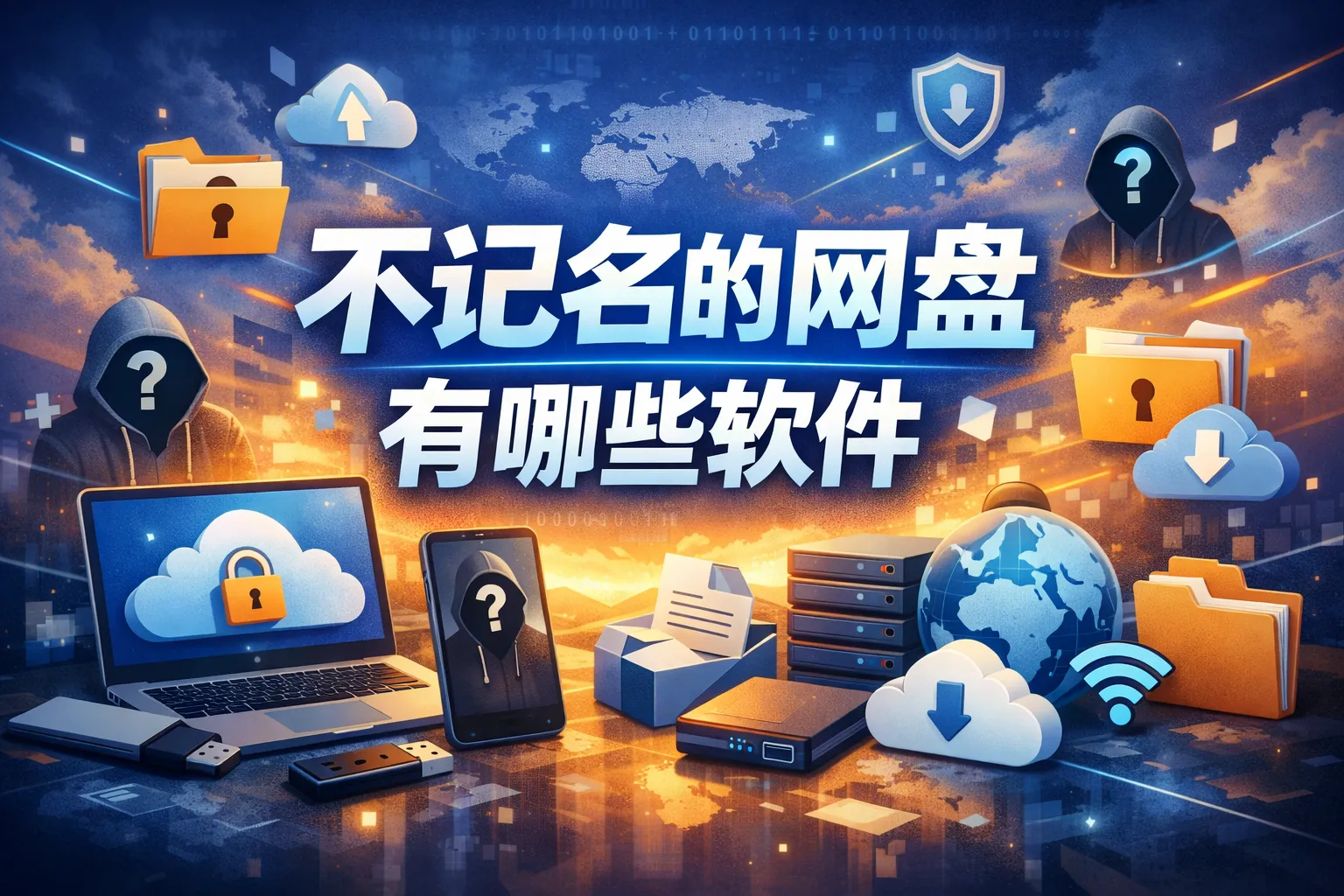 不记名的网盘有哪些软件