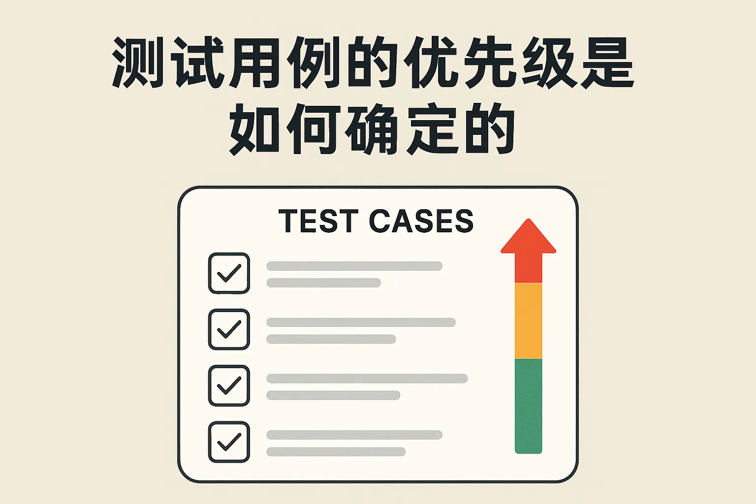 测试用例的优先级是如何确定的