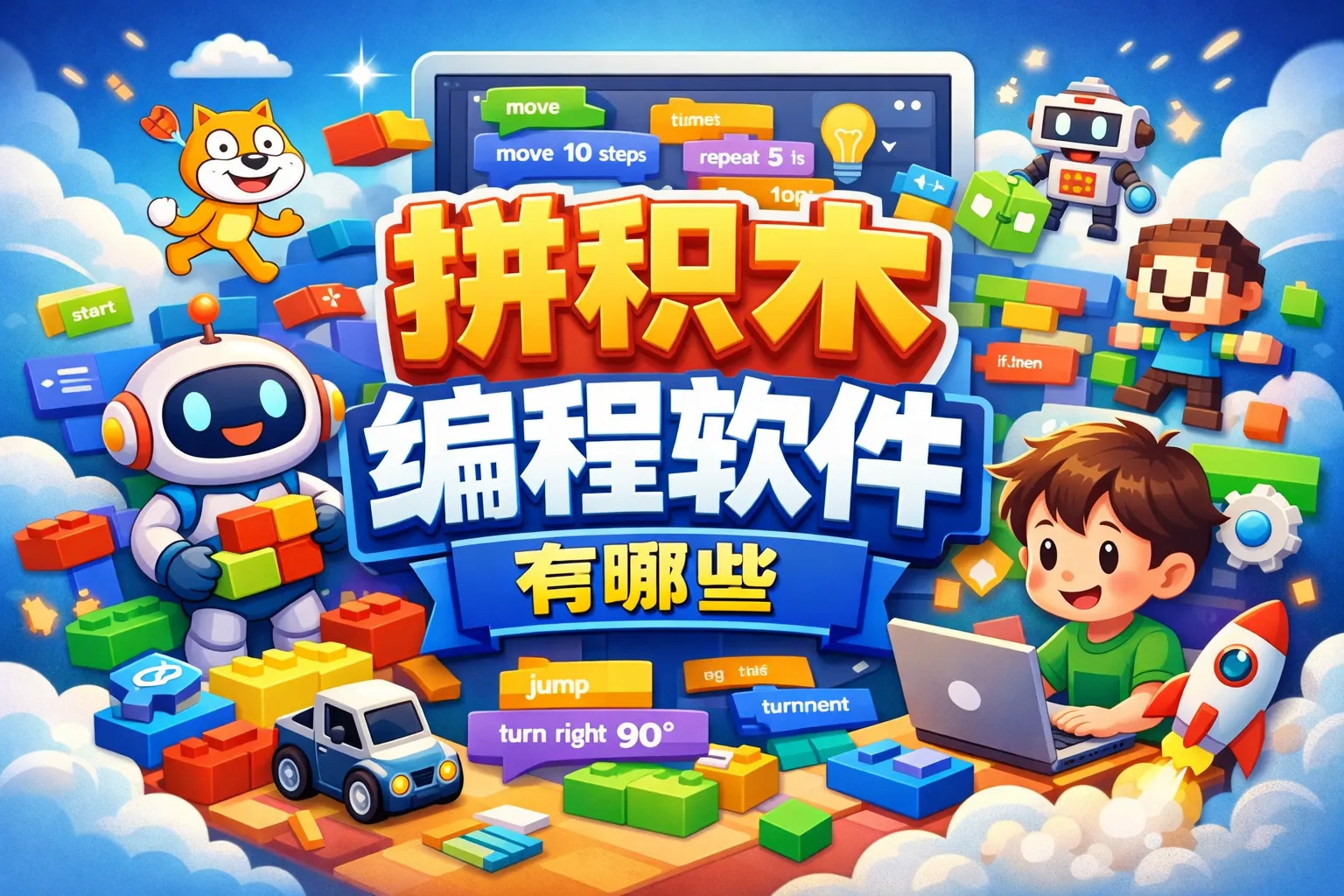 拼积木编程软件有哪些