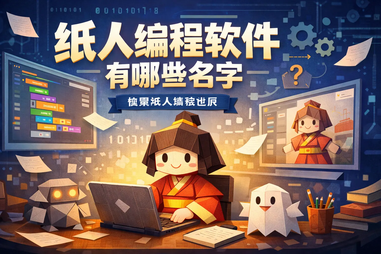 纸人编程软件有哪些名字