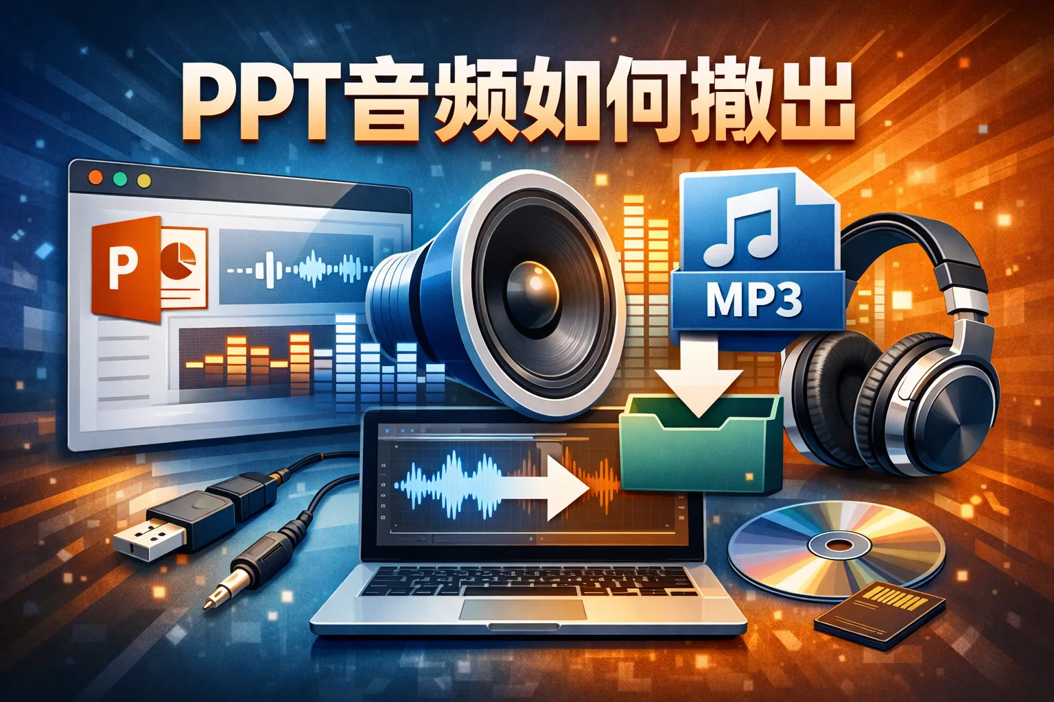ppt音频如何撤出