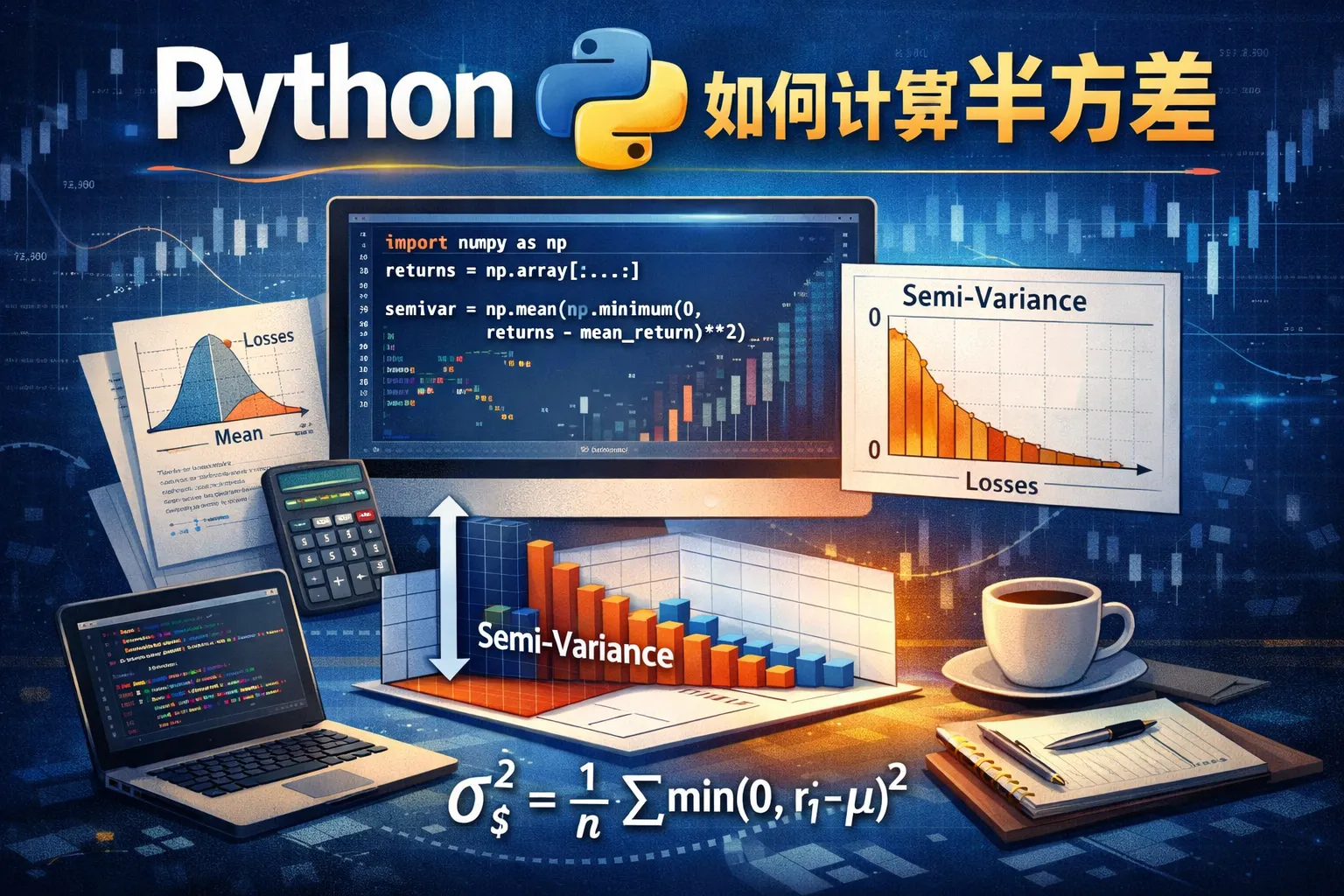 Python如何计算半方差