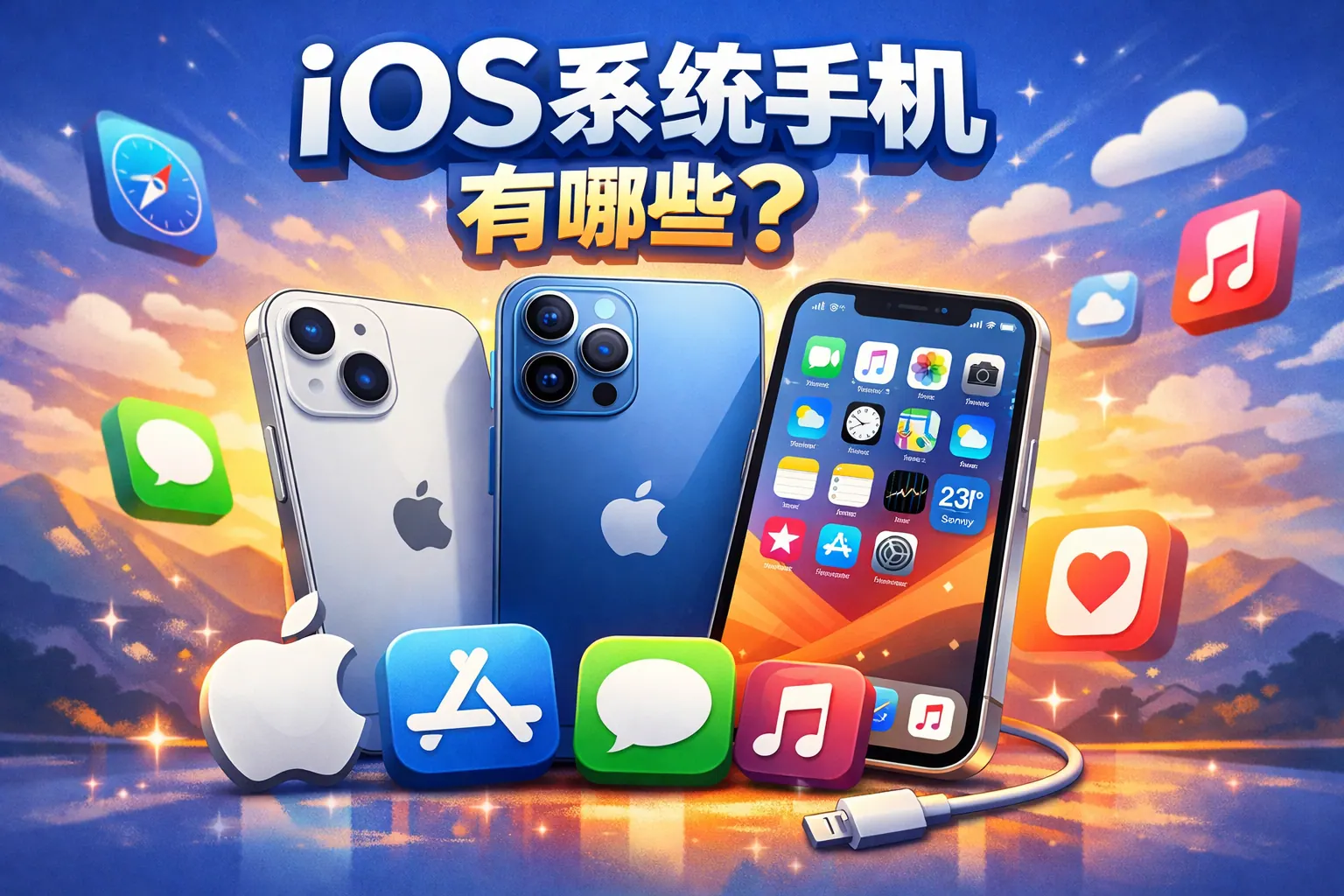ios系统手机有哪些