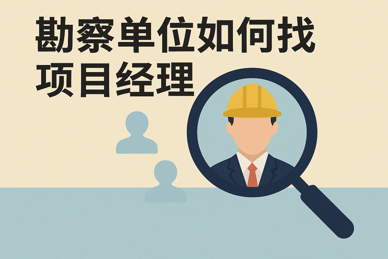 勘察单位如何找项目经理