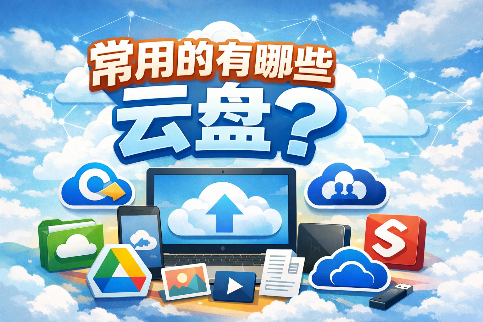 常用的有哪些云盘