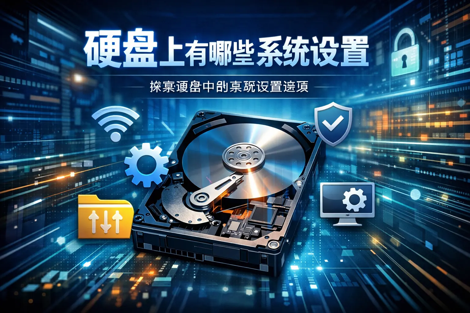 硬盘上有哪些系统设置