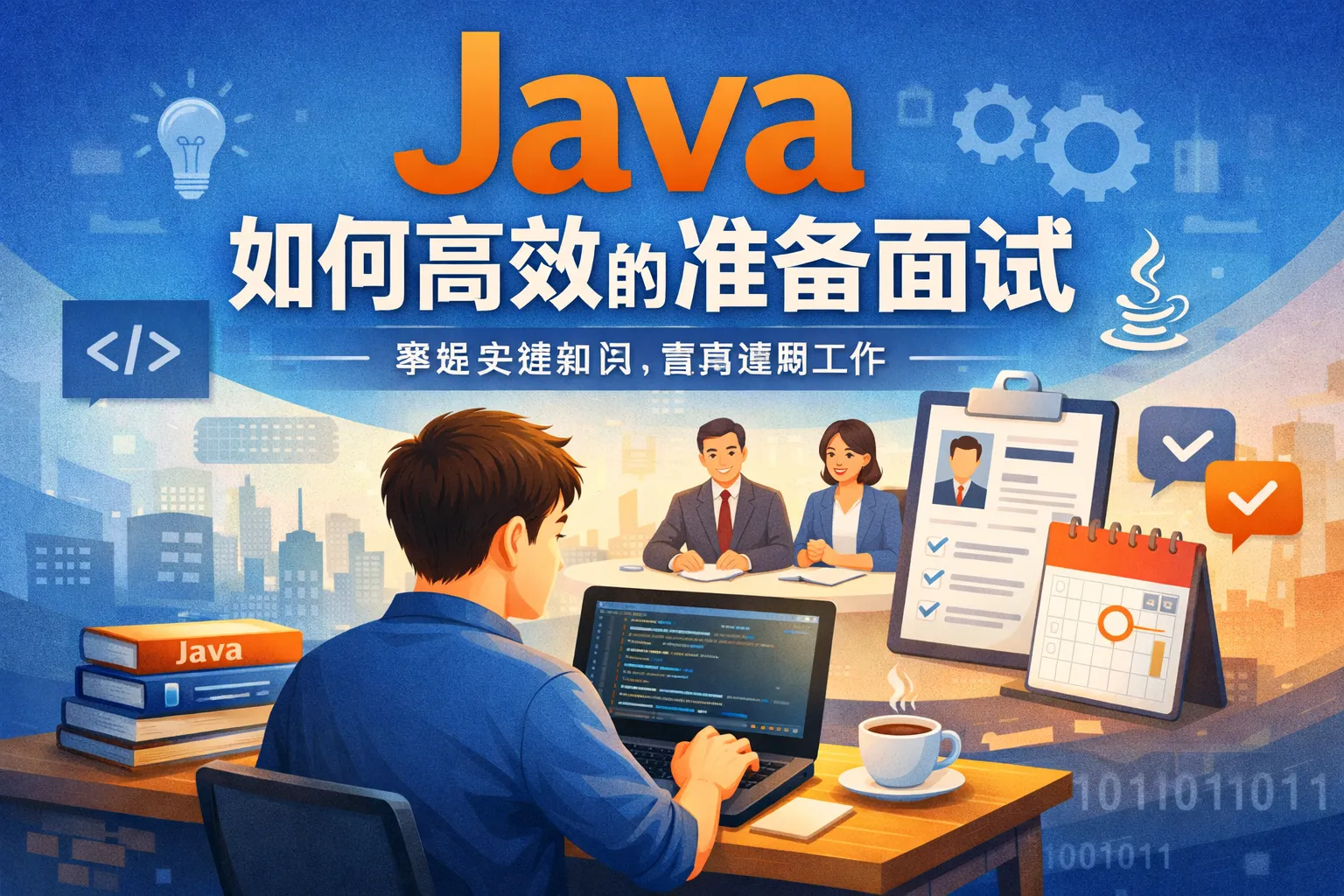 java如何高效的准备面试