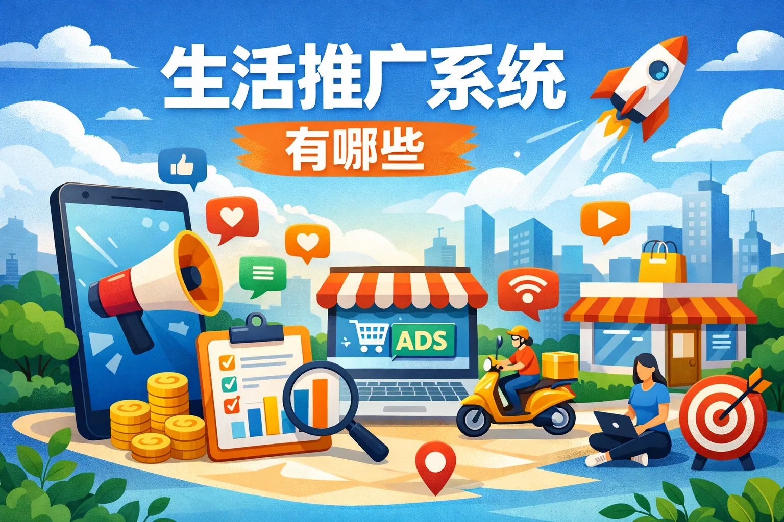 生活推广系统有哪些