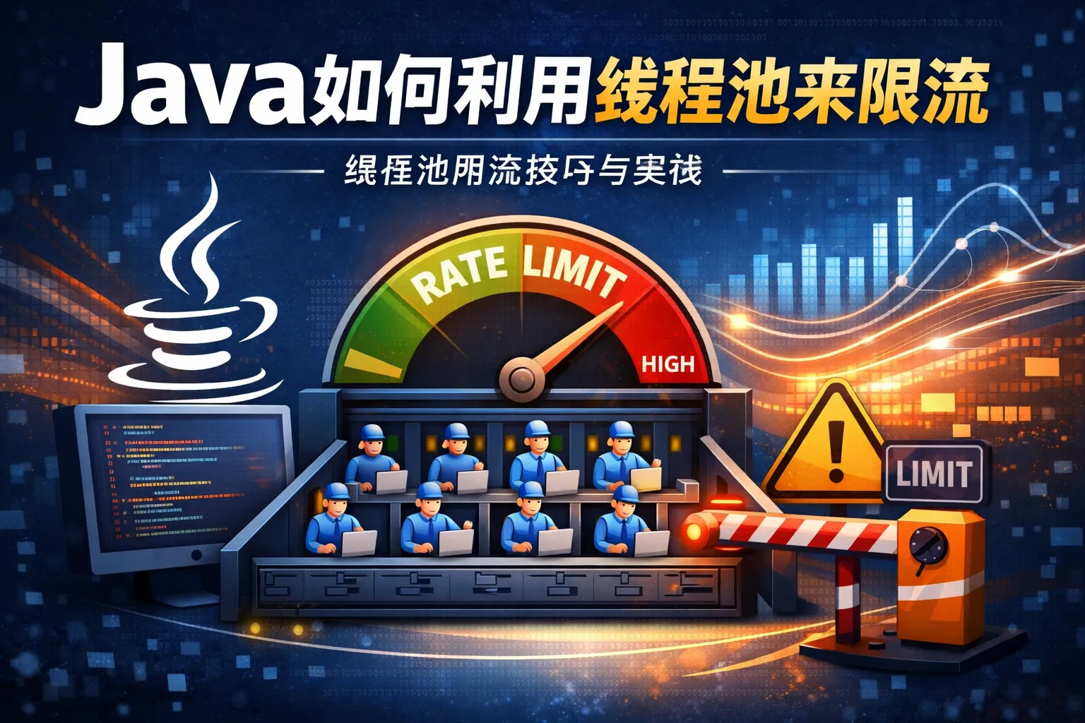 java如何利用线程池来限流