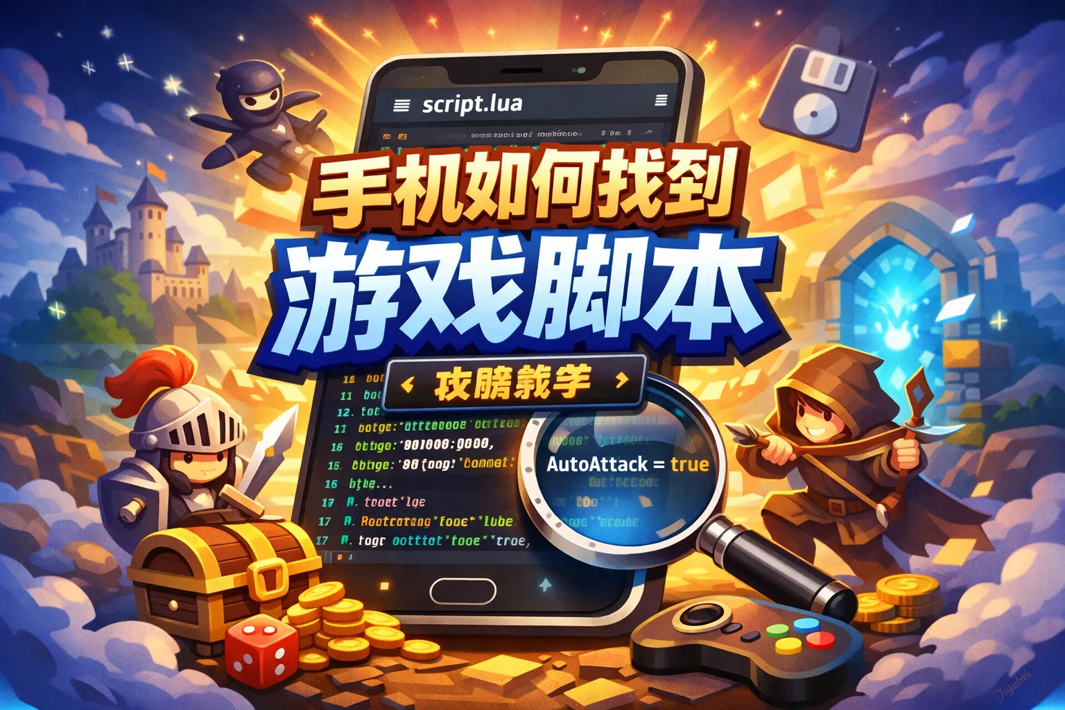 手机如何找到游戏脚本