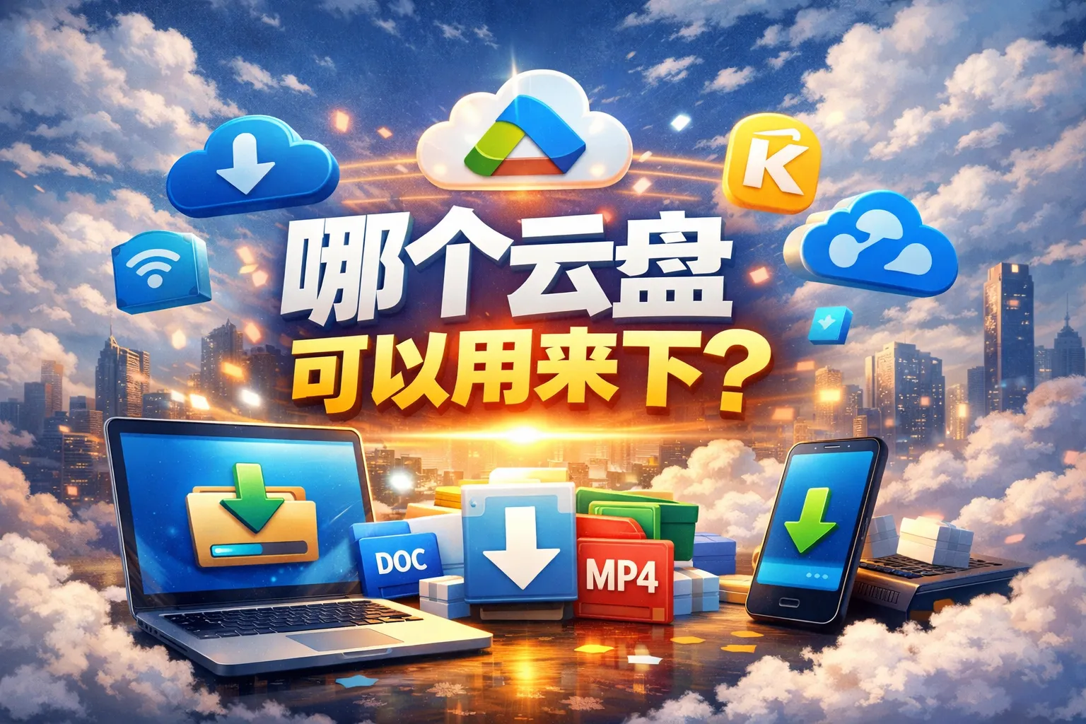 哪个云盘可以用来下