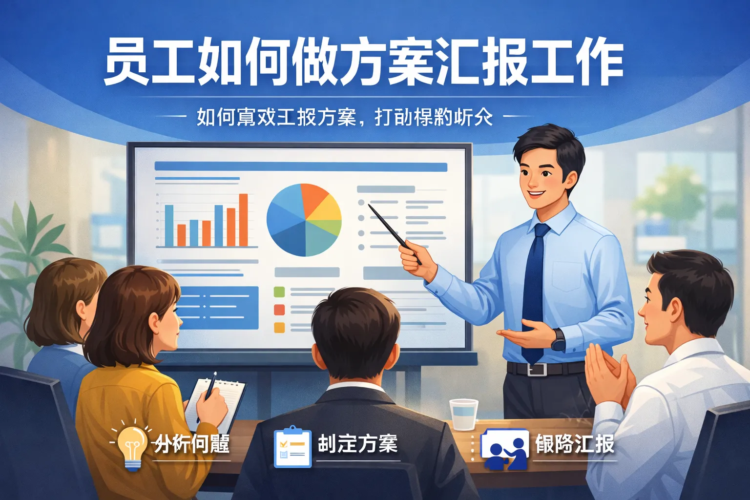 员工如何做方案汇报工作