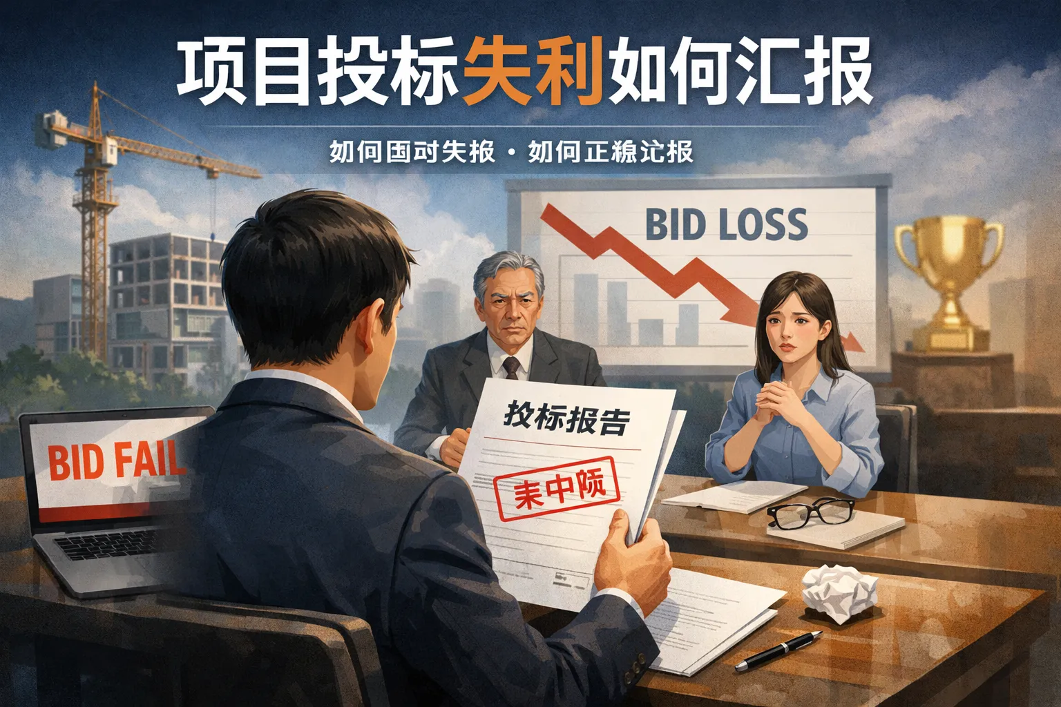 项目投标失利如何汇报