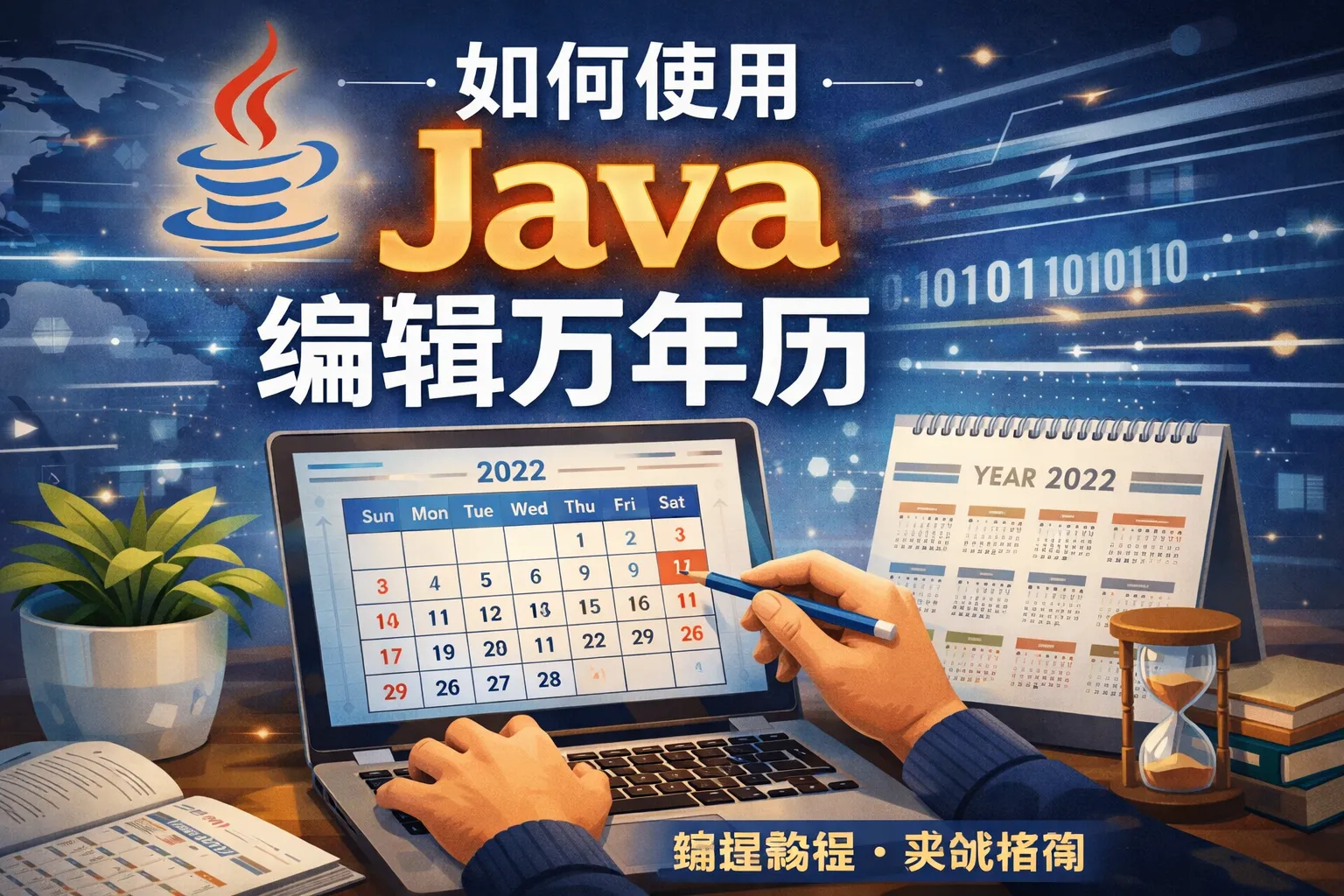 如何使用java编辑万年历