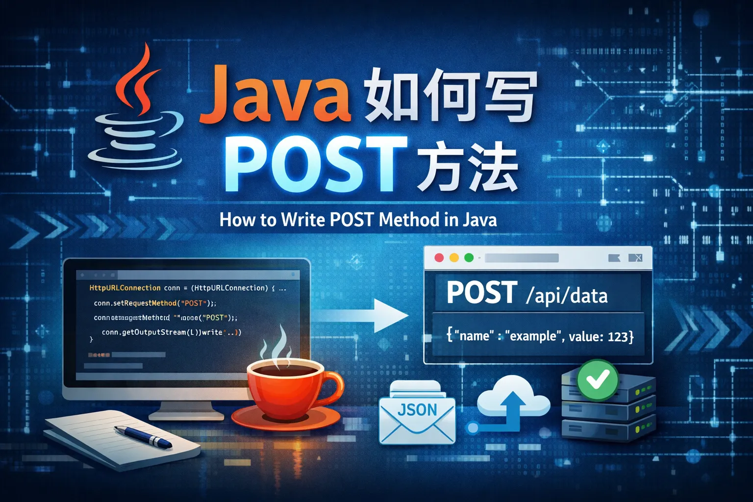 java如何写post方法