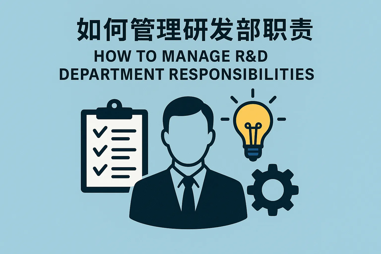 如何管理研发部职责
