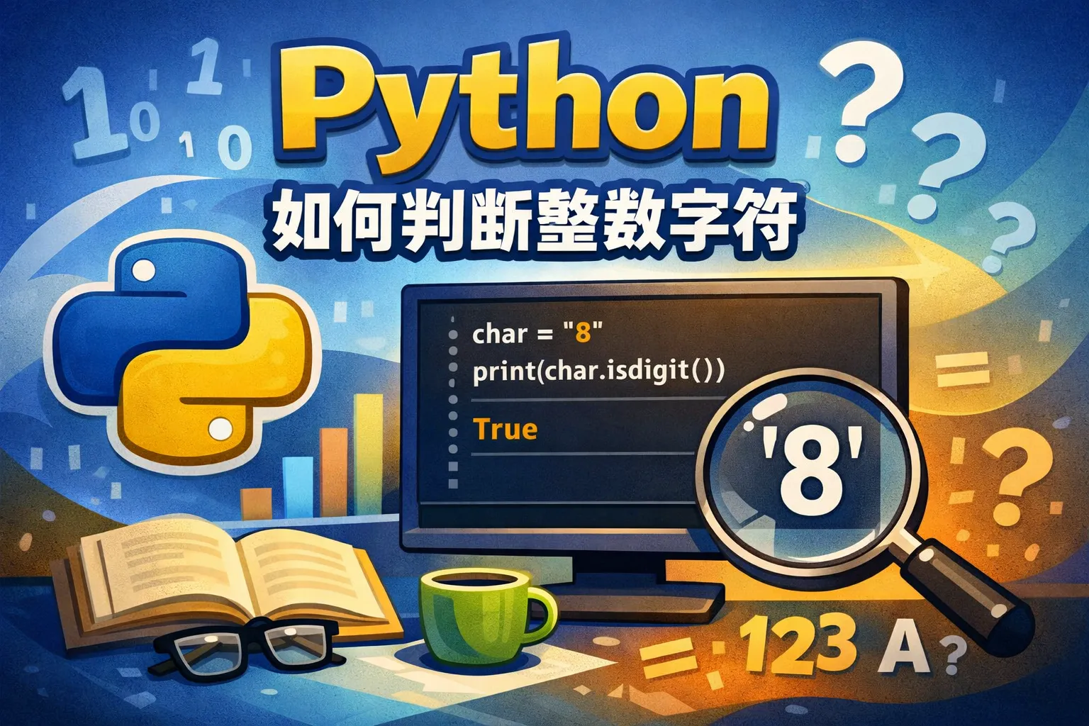 Python如何判断整数字符
