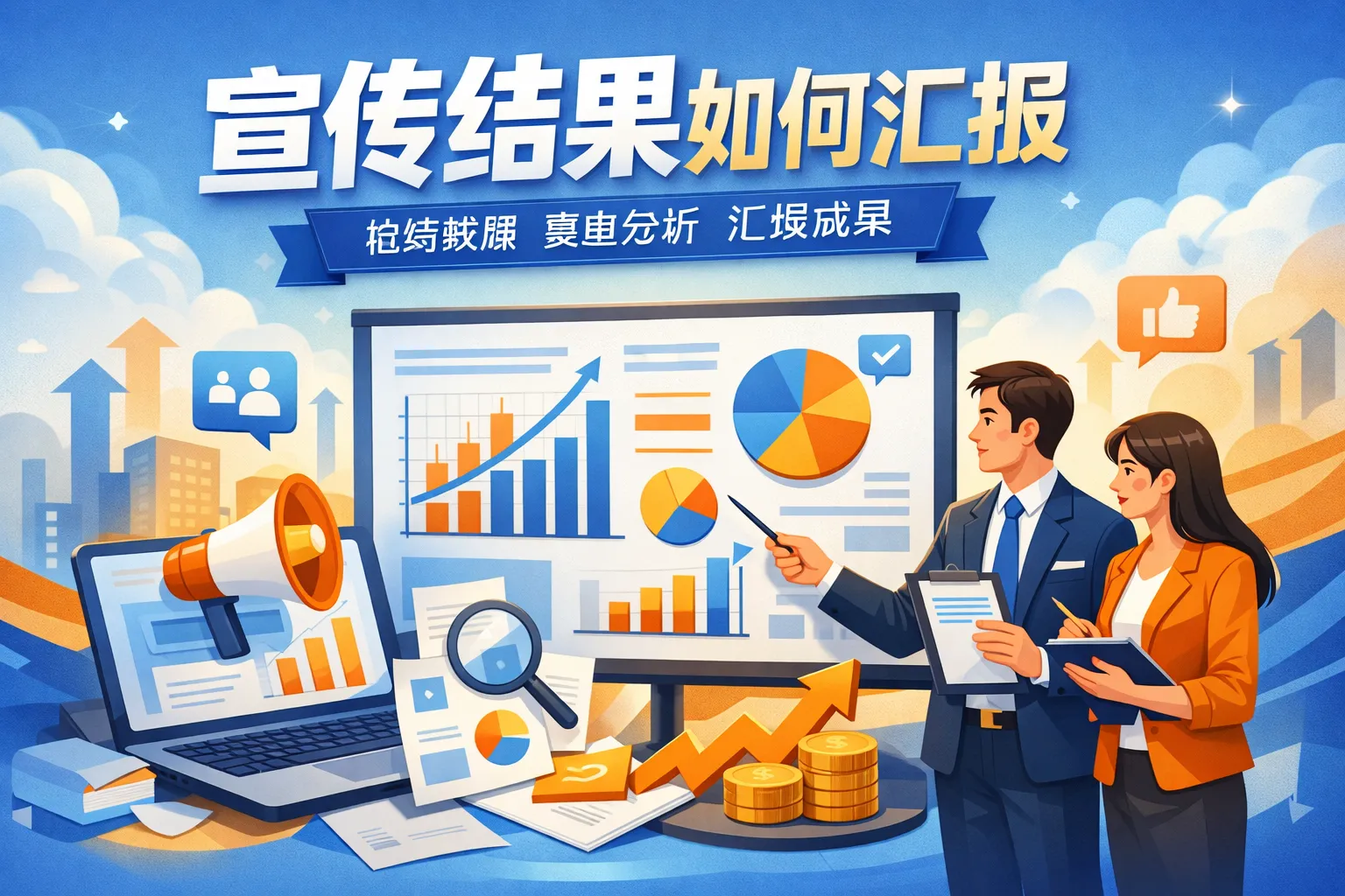 宣传结果如何汇报