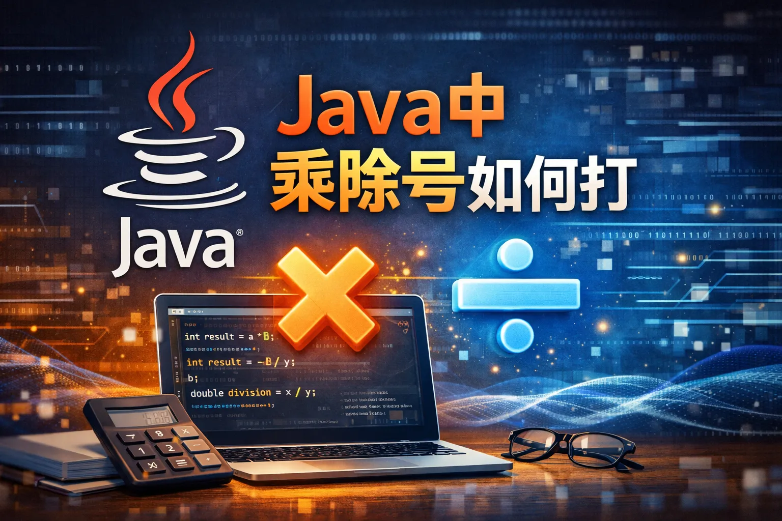 java中乘除号如何打