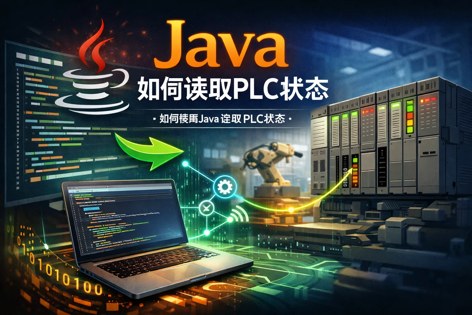 java如何读取plc状态
