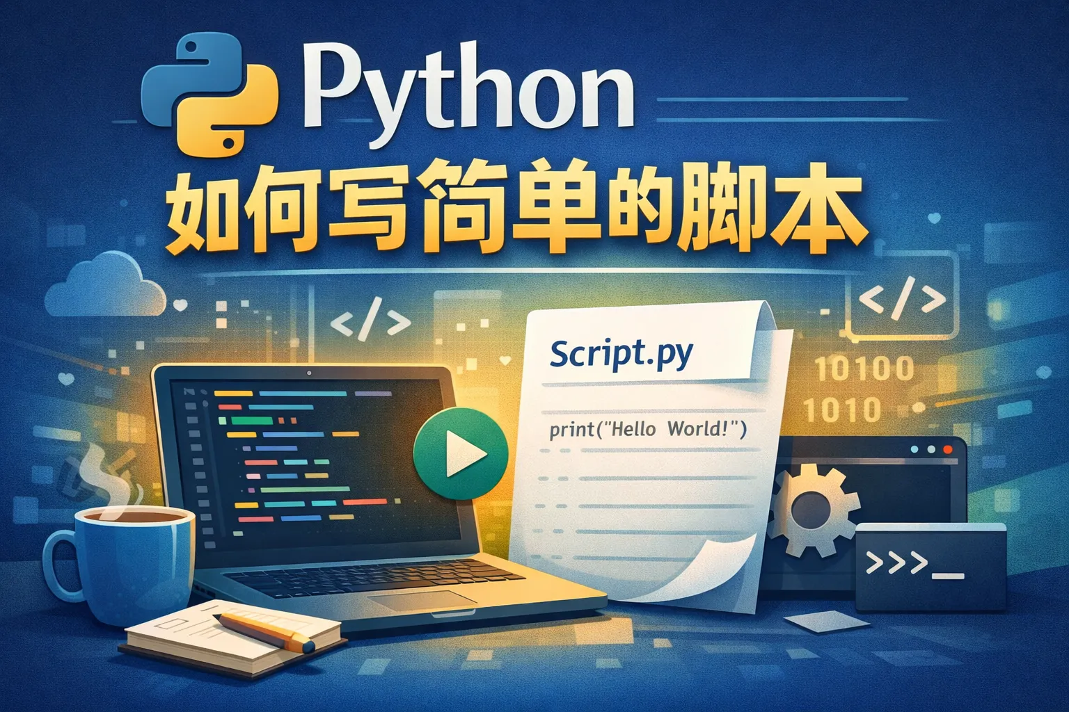 python如何写简单的脚本
