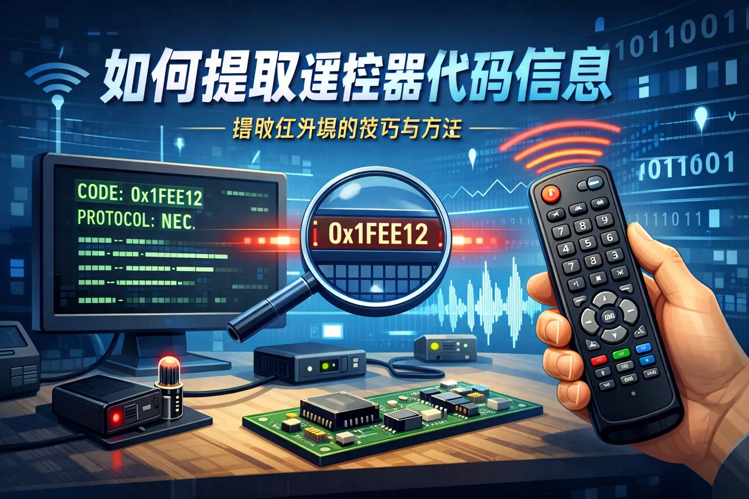 如何提取遥控器代码信息