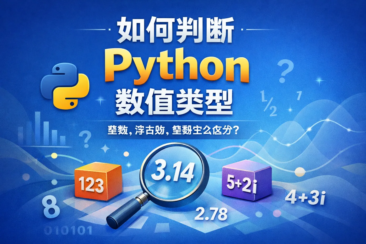 如何判断python数值类型
