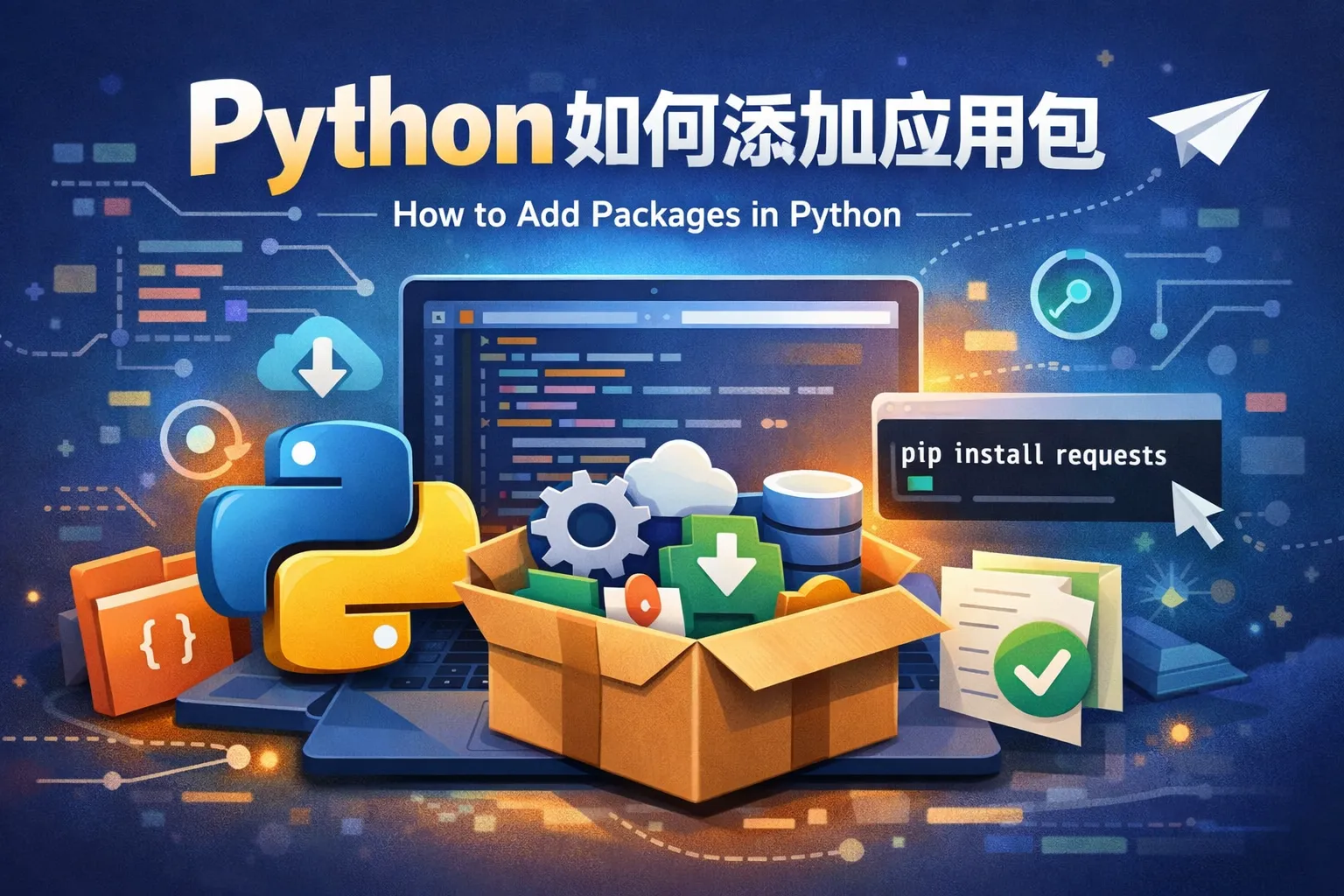 python如何添加应用包