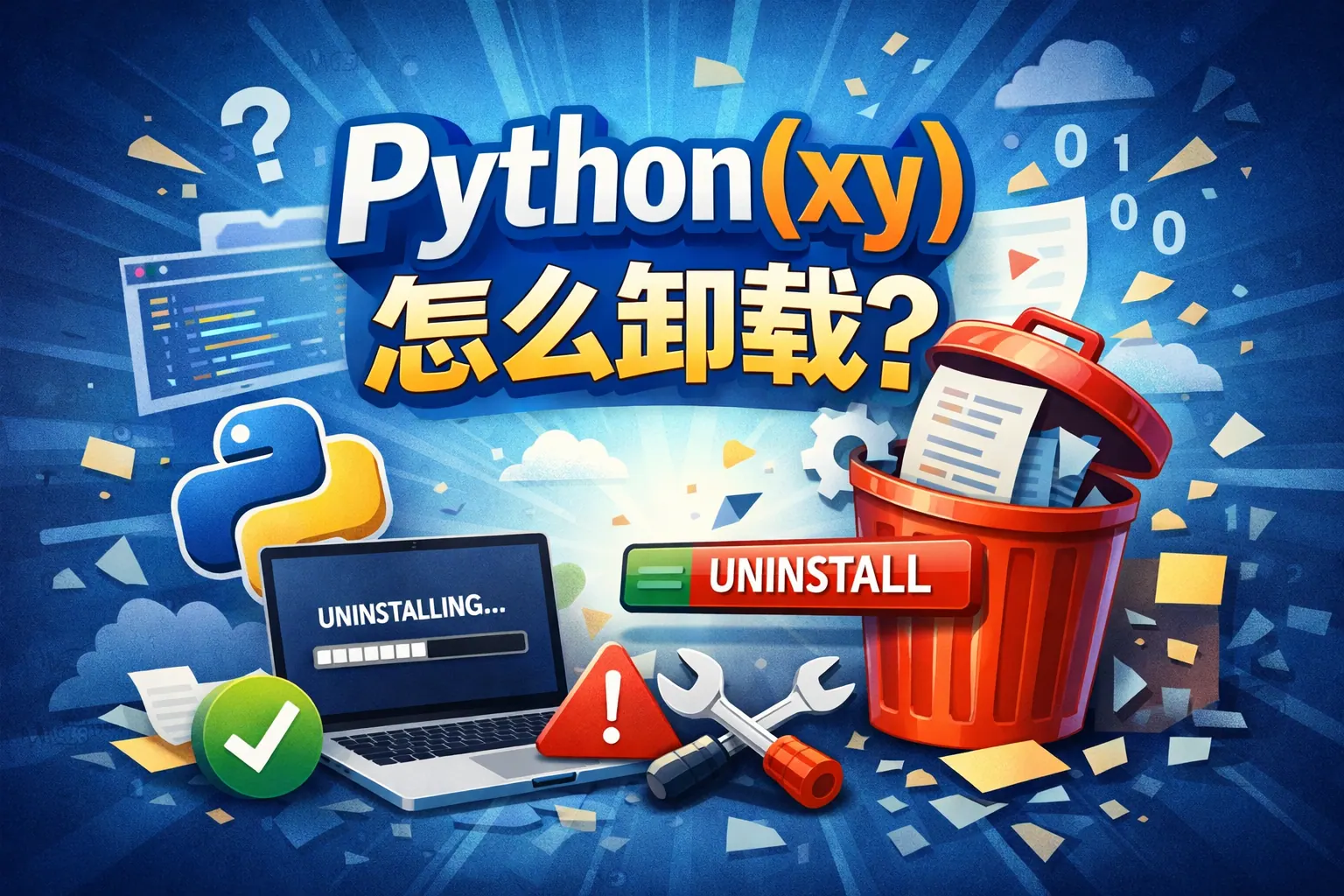 python(xy)怎么卸载