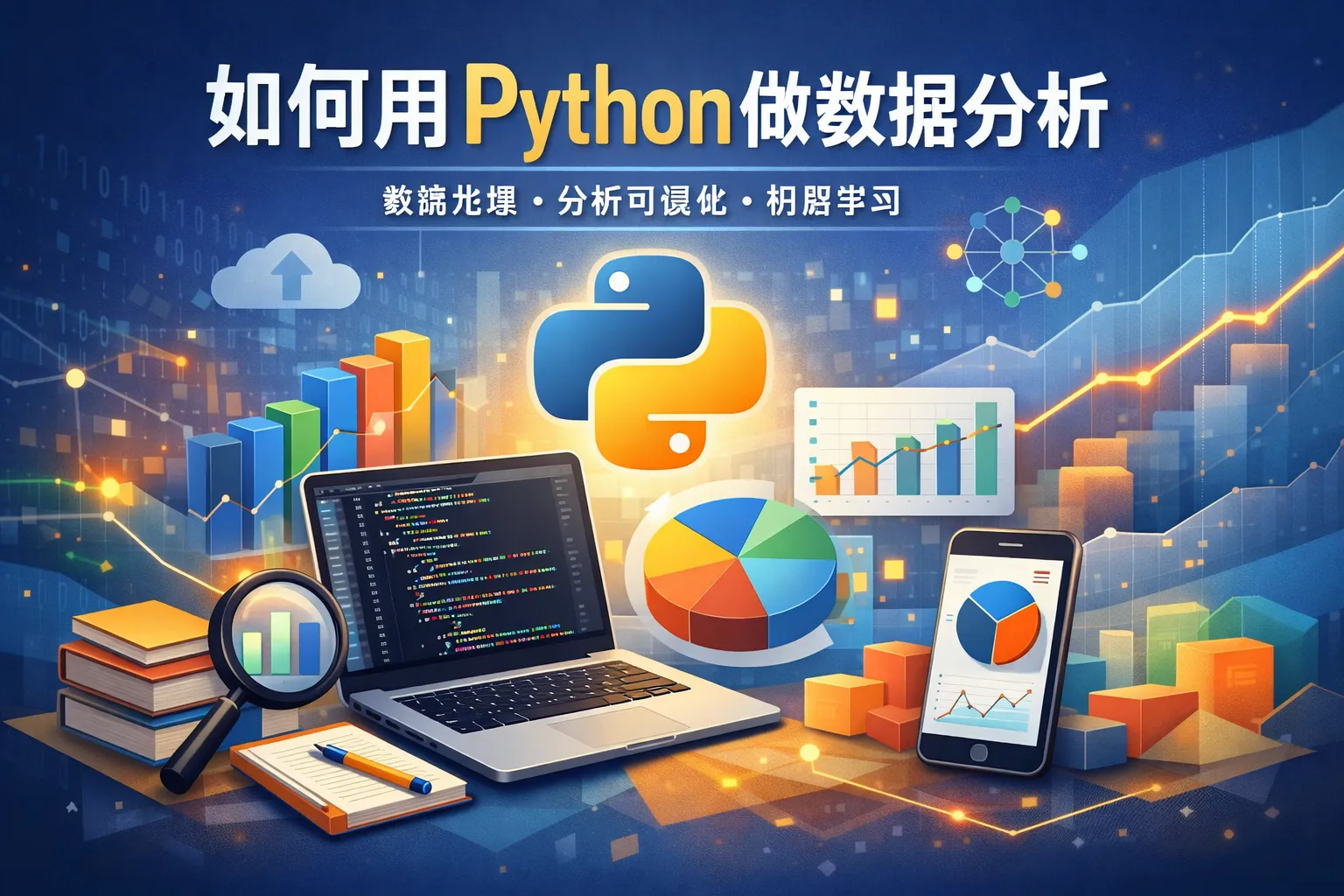如何用python做数据分析