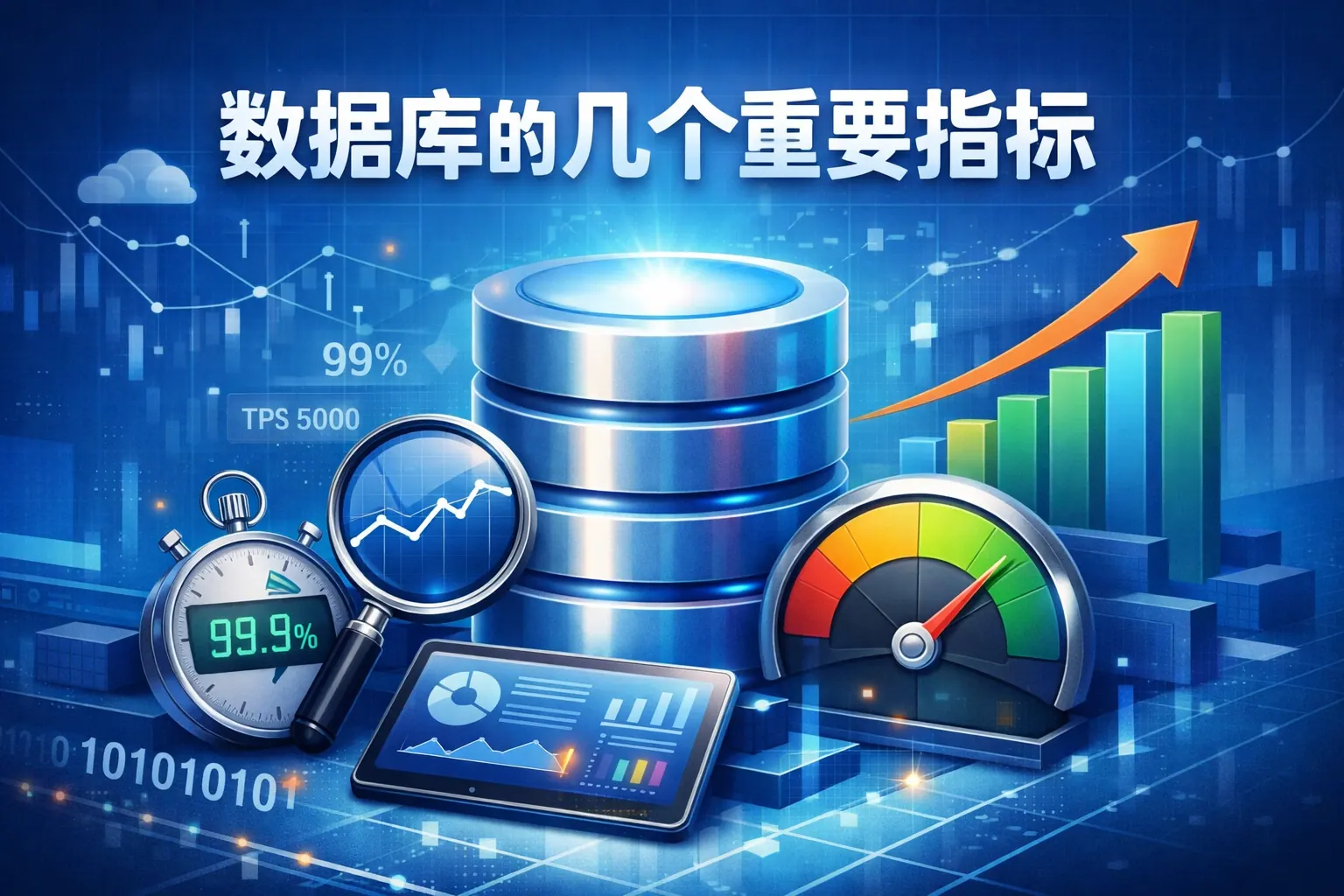 数据库的几个重要指标是