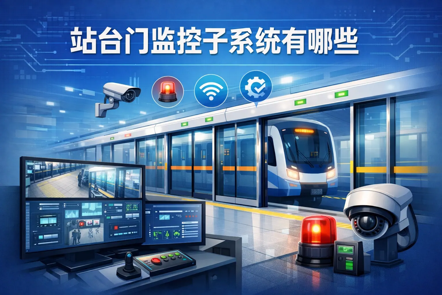 站台门监控子系统有哪些