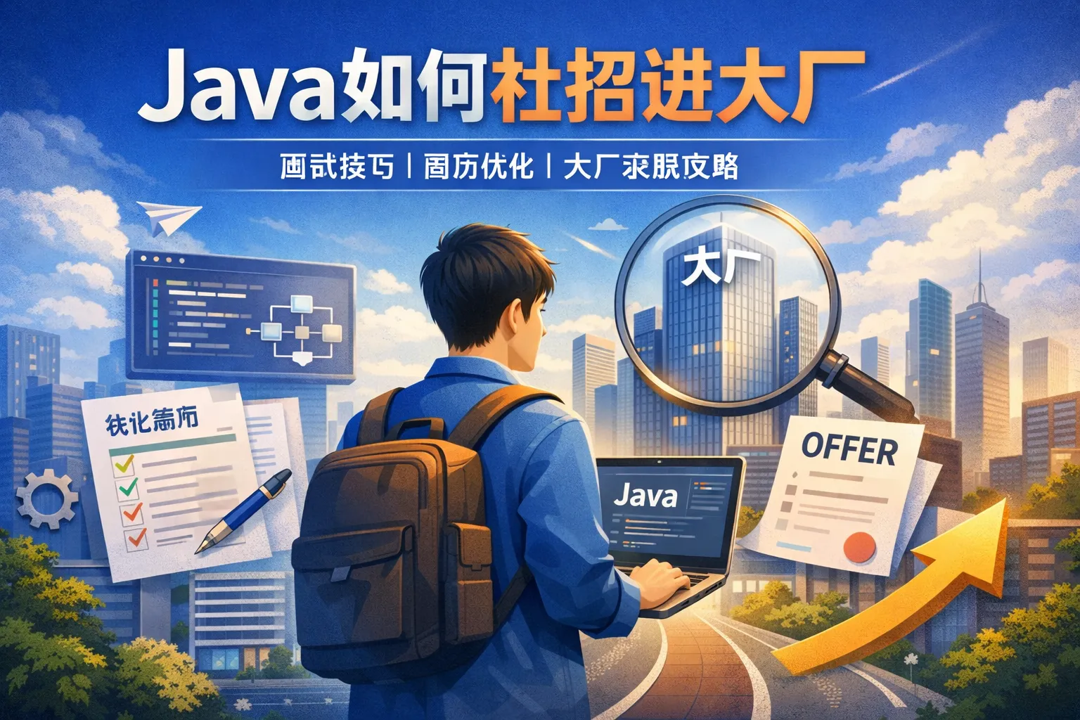 java如何社招进大厂