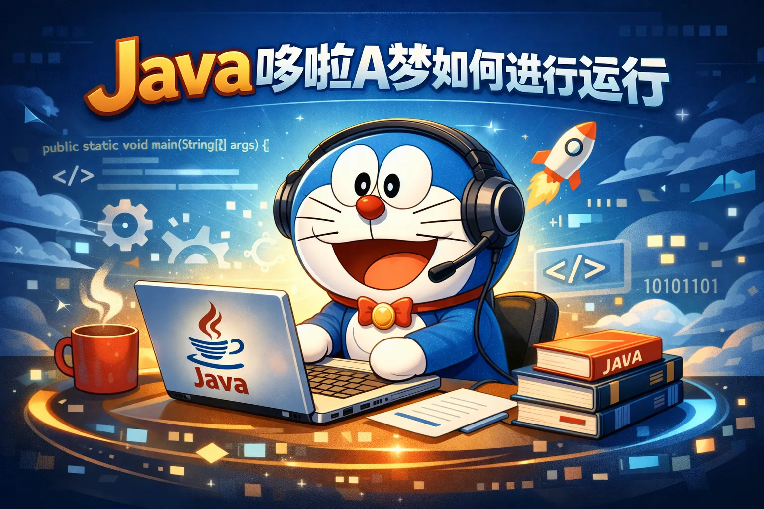 java哆啦A梦如何进行运行
